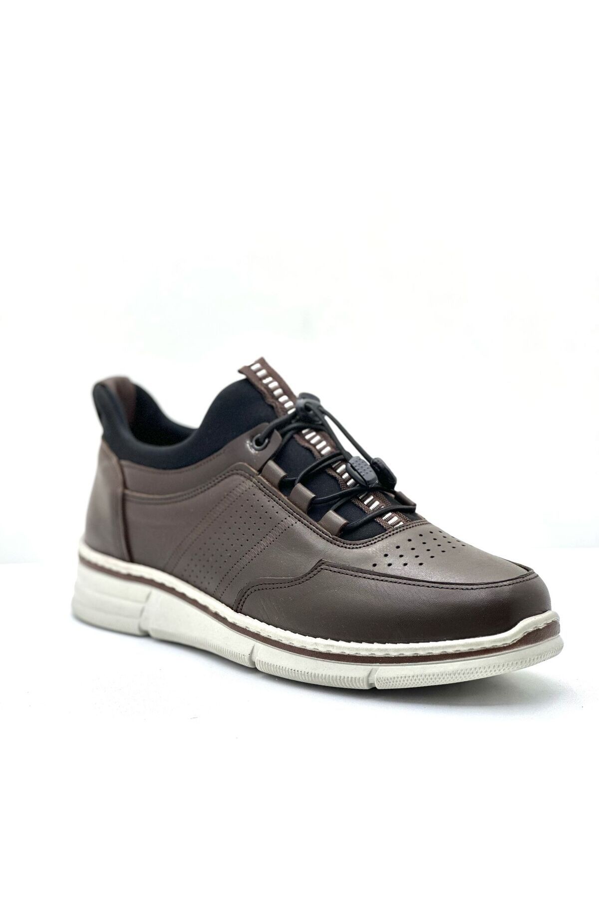 کفش های کژوال مردانه روزانه چرمی ساخت هوایی سبک و فوق العاده راحت ورزشی روزمره BESS SHOES