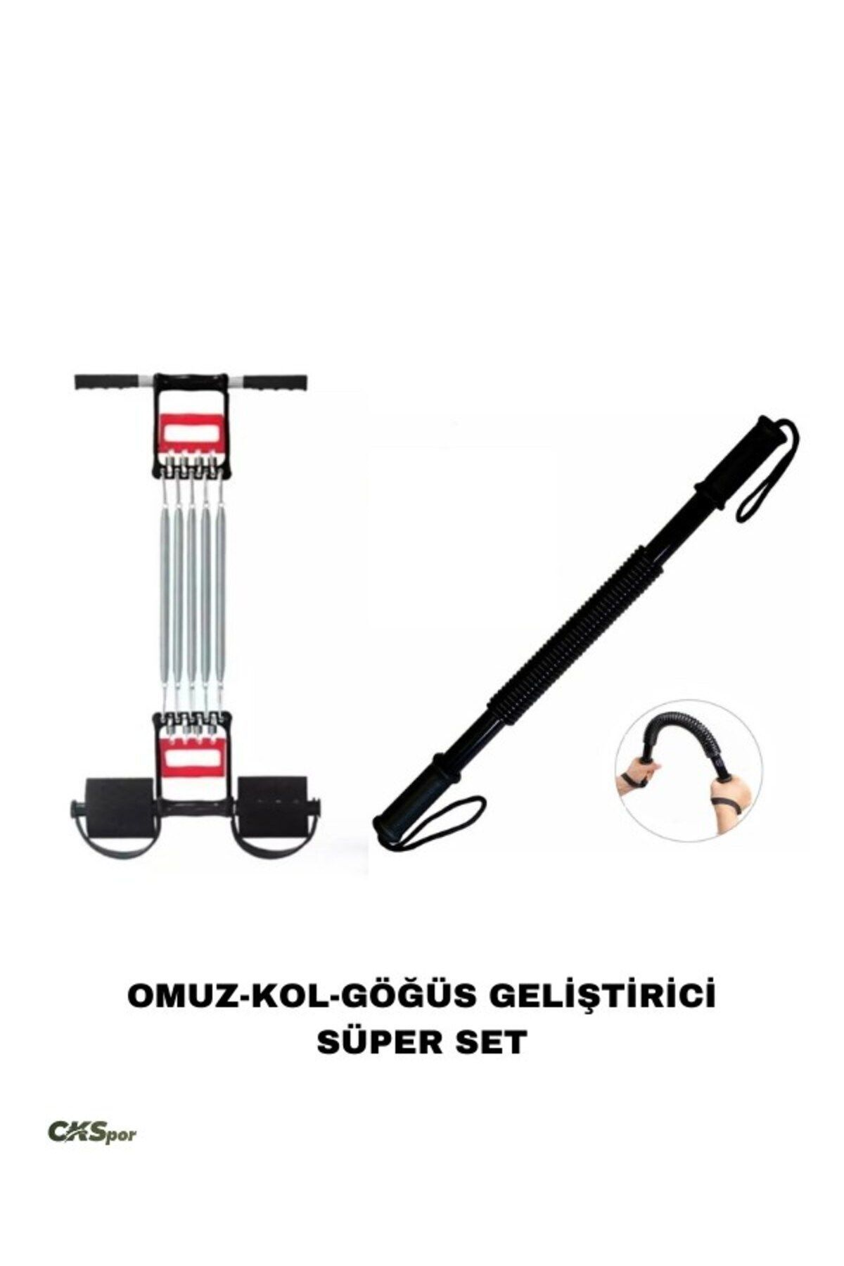 Leyaton El Kol Omuz Kas Göğüs Geliştirme Seti El Ayak Göğüs Yayı Ve Bükbük Egzersiz Aleti Seti