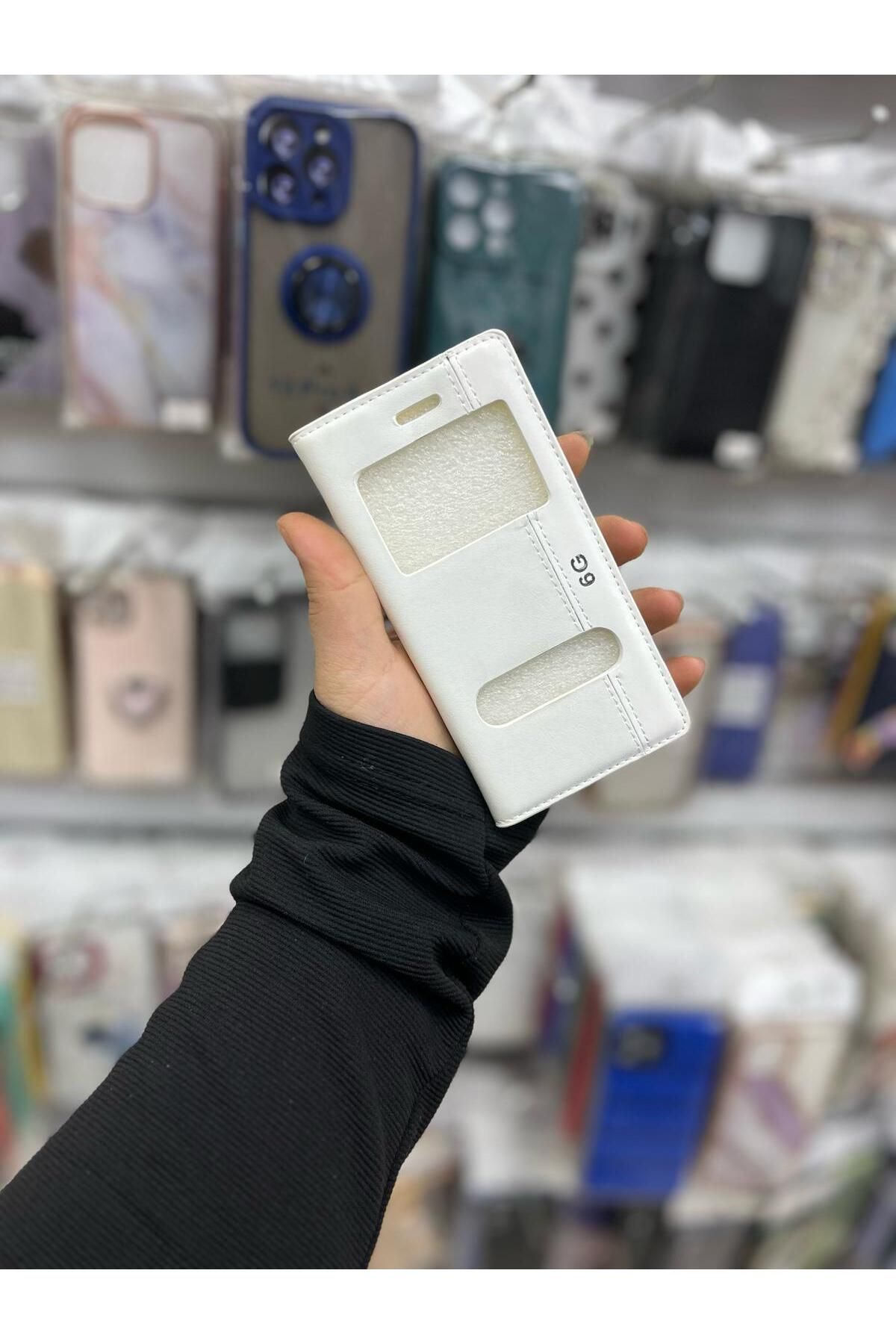 TECNOTREND APPLE İPHONE 6/6s UYUMLU DİKİŞLİ PENCERELİ KAPAKLI KILIF