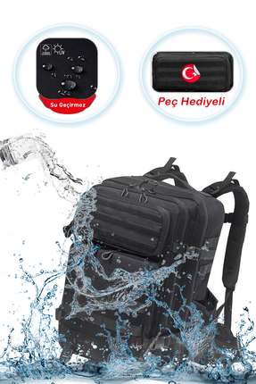 Bagworld Saraciye Askeri Taktik Sırt Çantası V2 - Tamamı Su Geçirmez - Dağcı ...