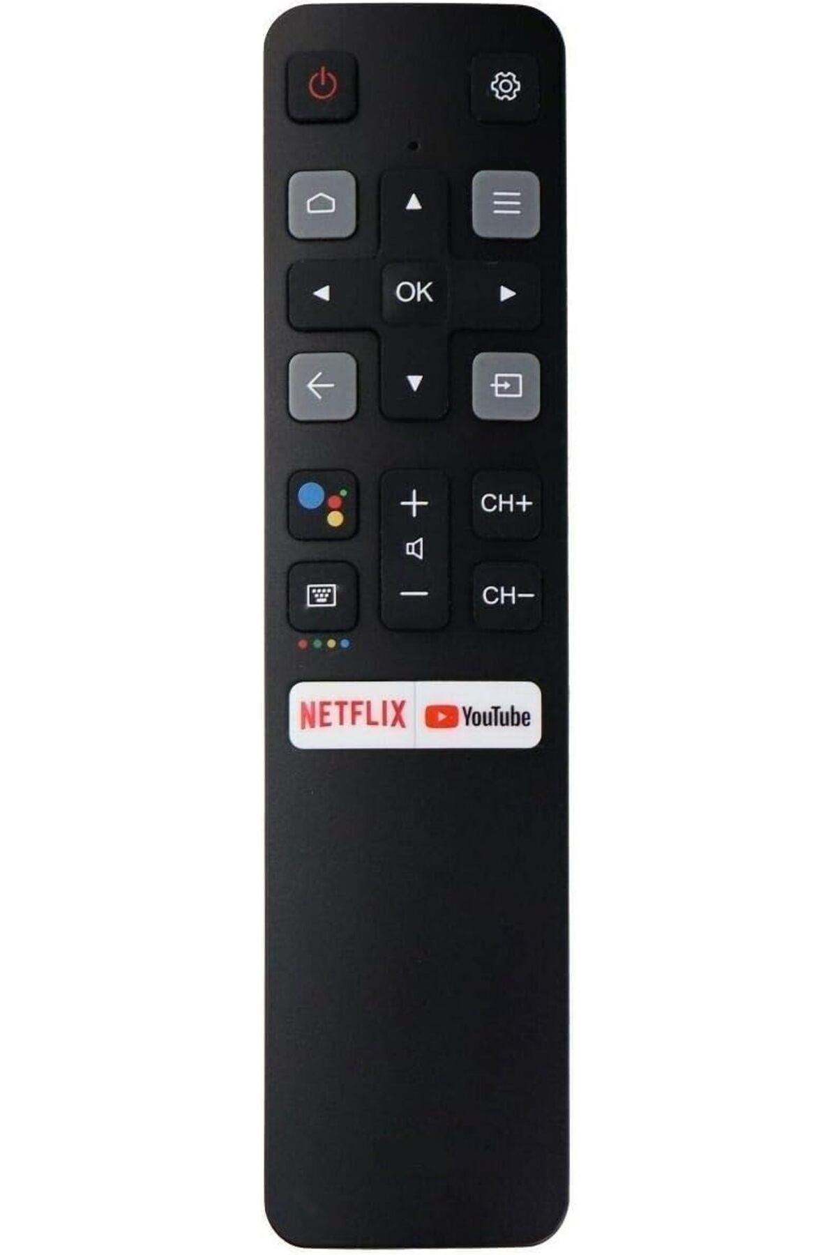 AWH-OEM Replacement Remote for TCL TV RC802V FNR1, Netflix&YouTube Keys, Fits 32S6500A 65P8S 55P8S 1