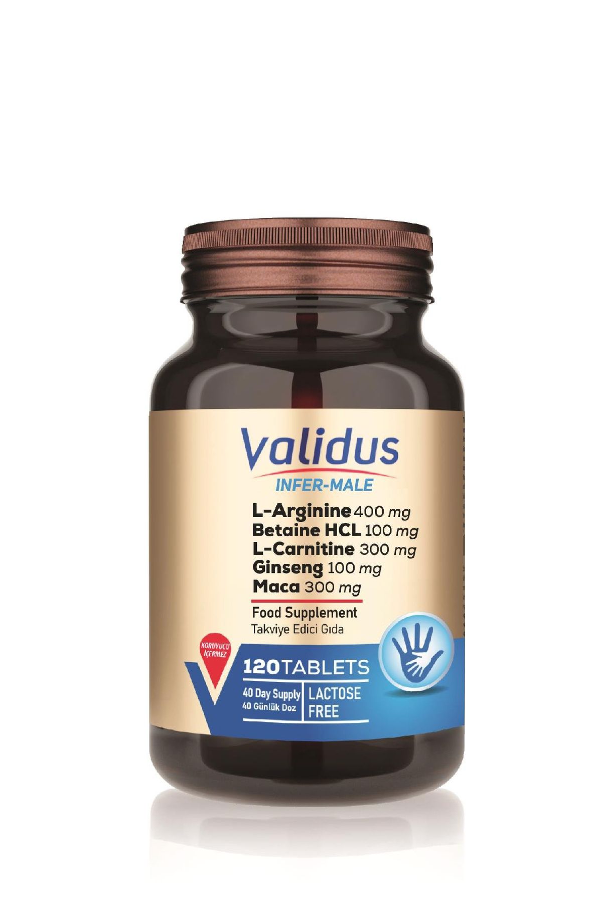 Validus-Infer-Male 120 Tablets 1