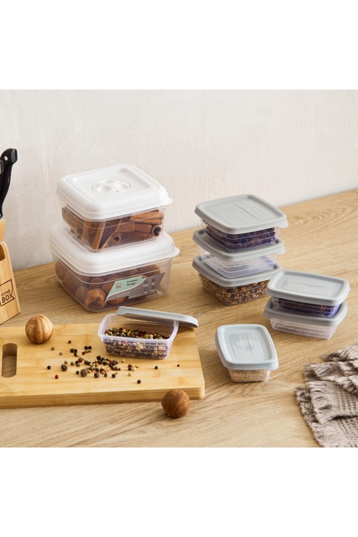 Home Box-مجموعة تخزين الطعام سبيكترا 4 قطع 150 مل 5