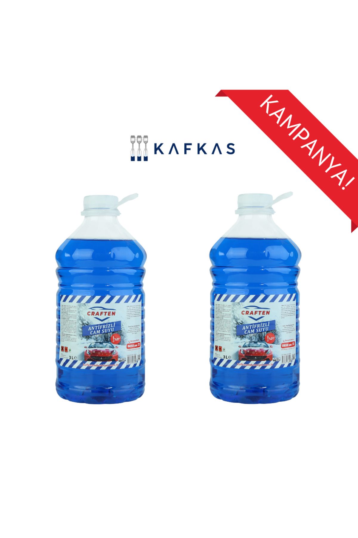 Craften Kışlık Cam Suyu 3 Litre