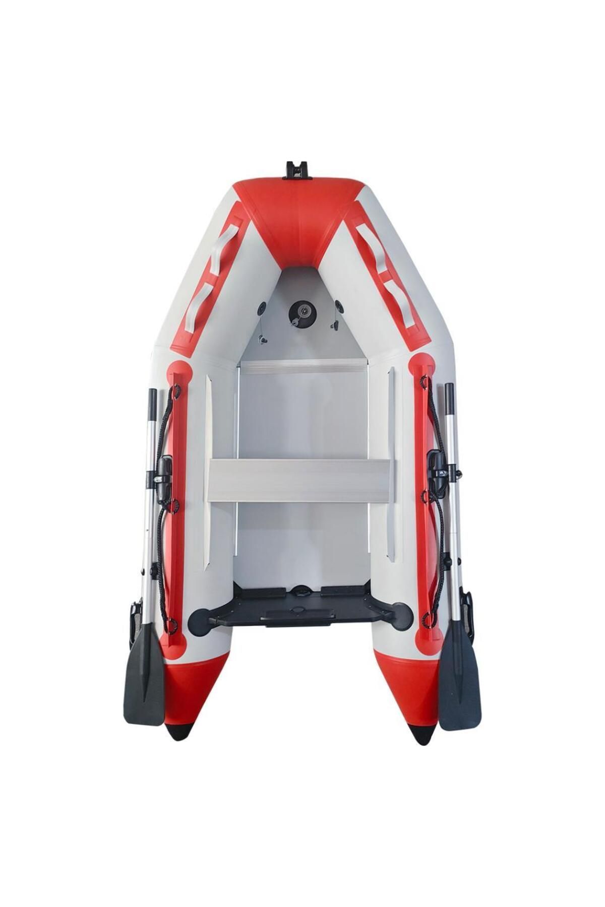 Remixon 2.30M*132CM 0.90MM AHŞAP TABAN ŞİŞME BOT (RED GREY)