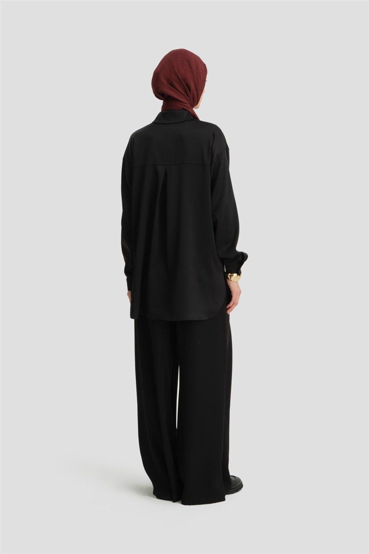 پیراهن پوشیده مشکی اصلی سیاه اورجینال Armine
