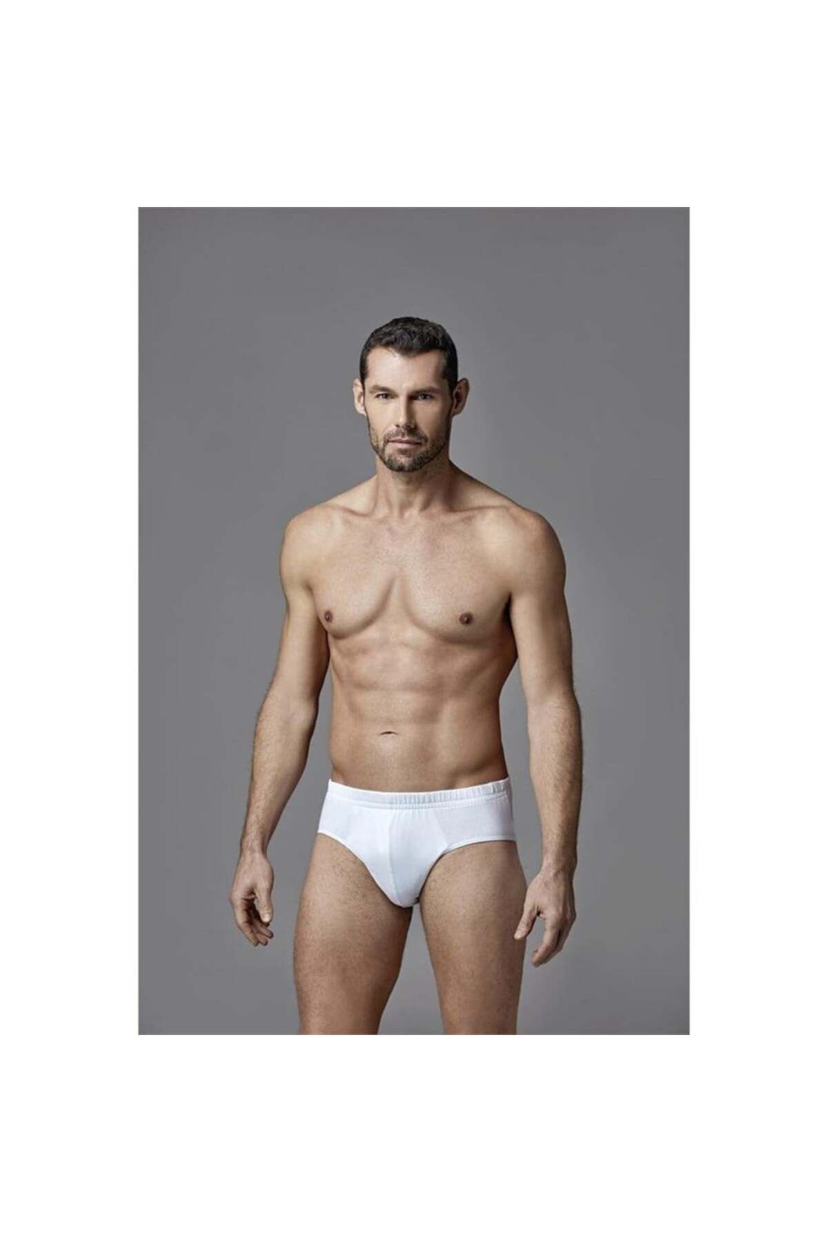 Eros-Ers034 Men's Slip (Double Pack) - White 1