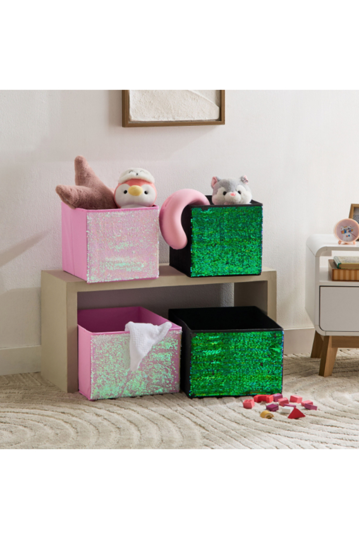 Home Box-Glitz Non-Woven Storage Box 26.6x26.6x26.6 cm 6