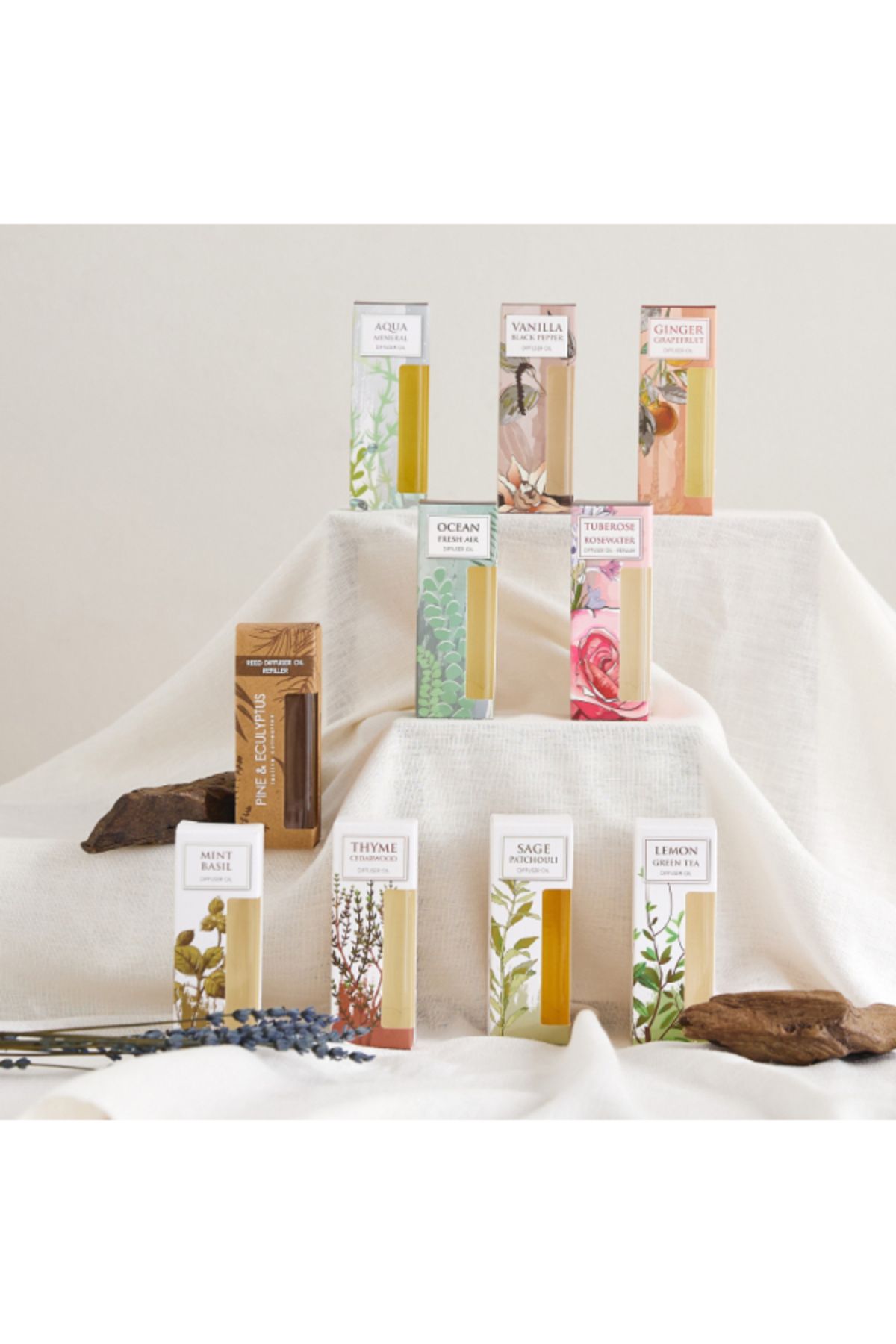 Home Box-Seyna Pine Eucalyptus Aroma Diffuser Refill 100 ml 4