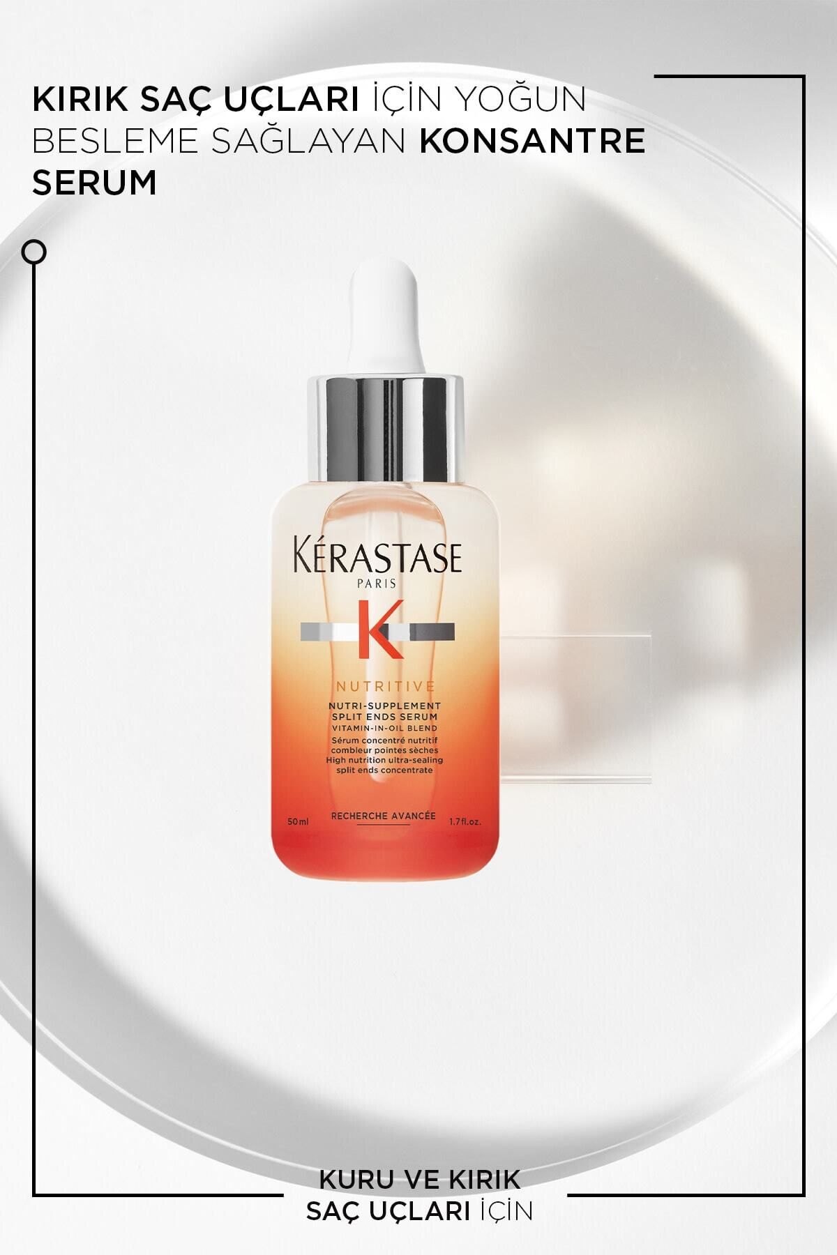 Kerastase-مصل غذائي مغذي فائق الختم ذو طرف مكسور 50 مل 2