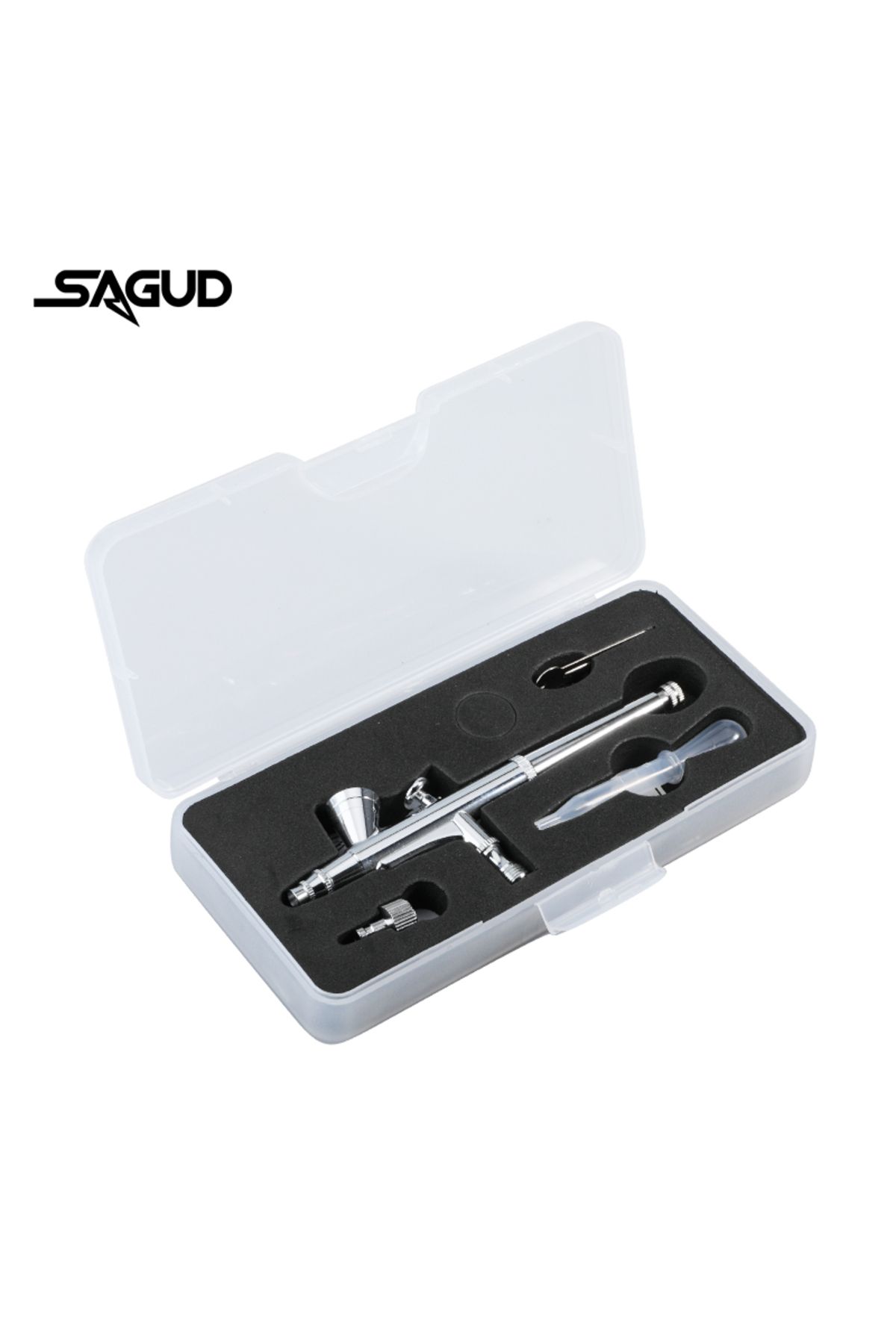 Choice-مجموعة أدوات رش الهواء SD-135 SAGUD طراز SD-135 0.2 مم متعددة الأغراض ذات التغذية بالجاذبية المزدوجة 1