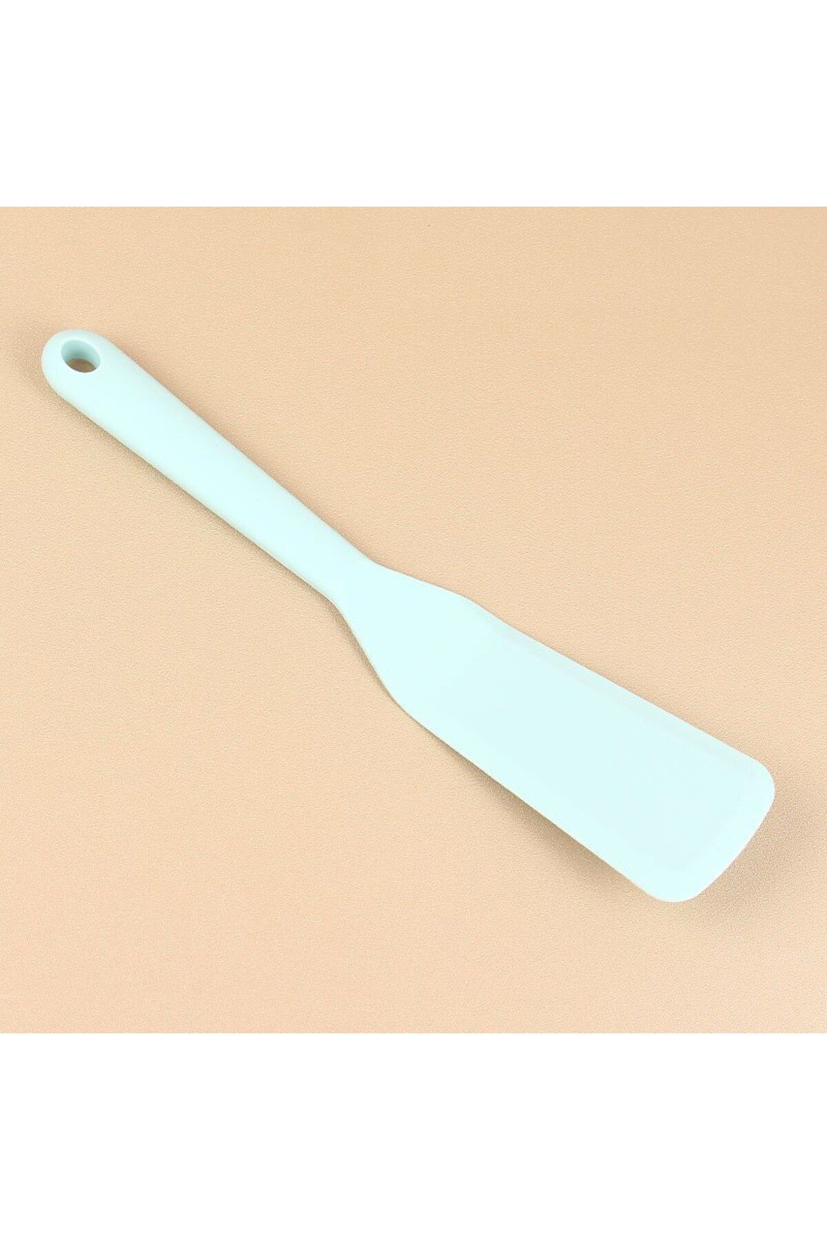 Choice-sky blue 7 Color Silicone Frying Shovel Non-stick Surface Kitchen Pancake Fried Egg Transfer Shovel 1