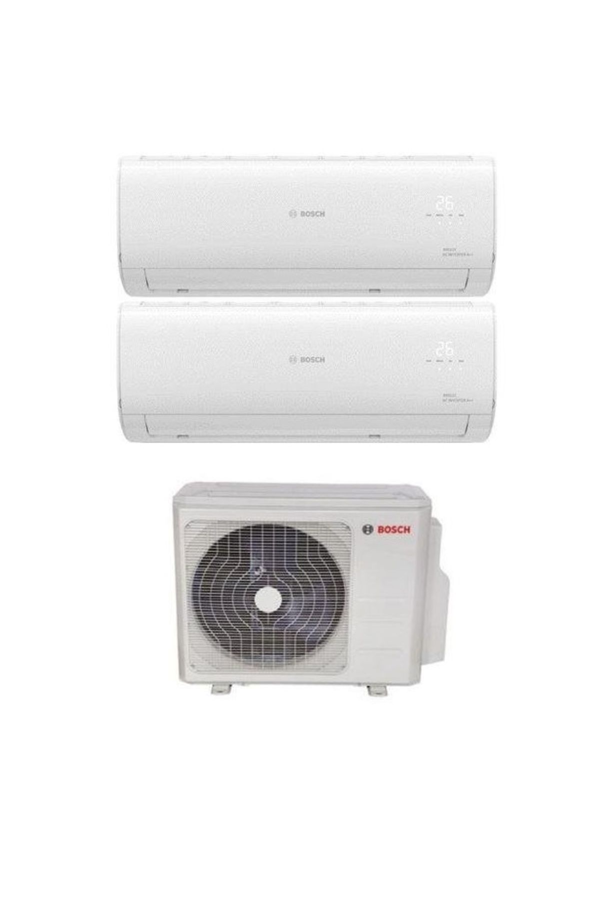 Bosch Multi Split İnverter Klima 27000 Btu 1 Dış + 2 İç Ünite 12000 + 12000 Btu