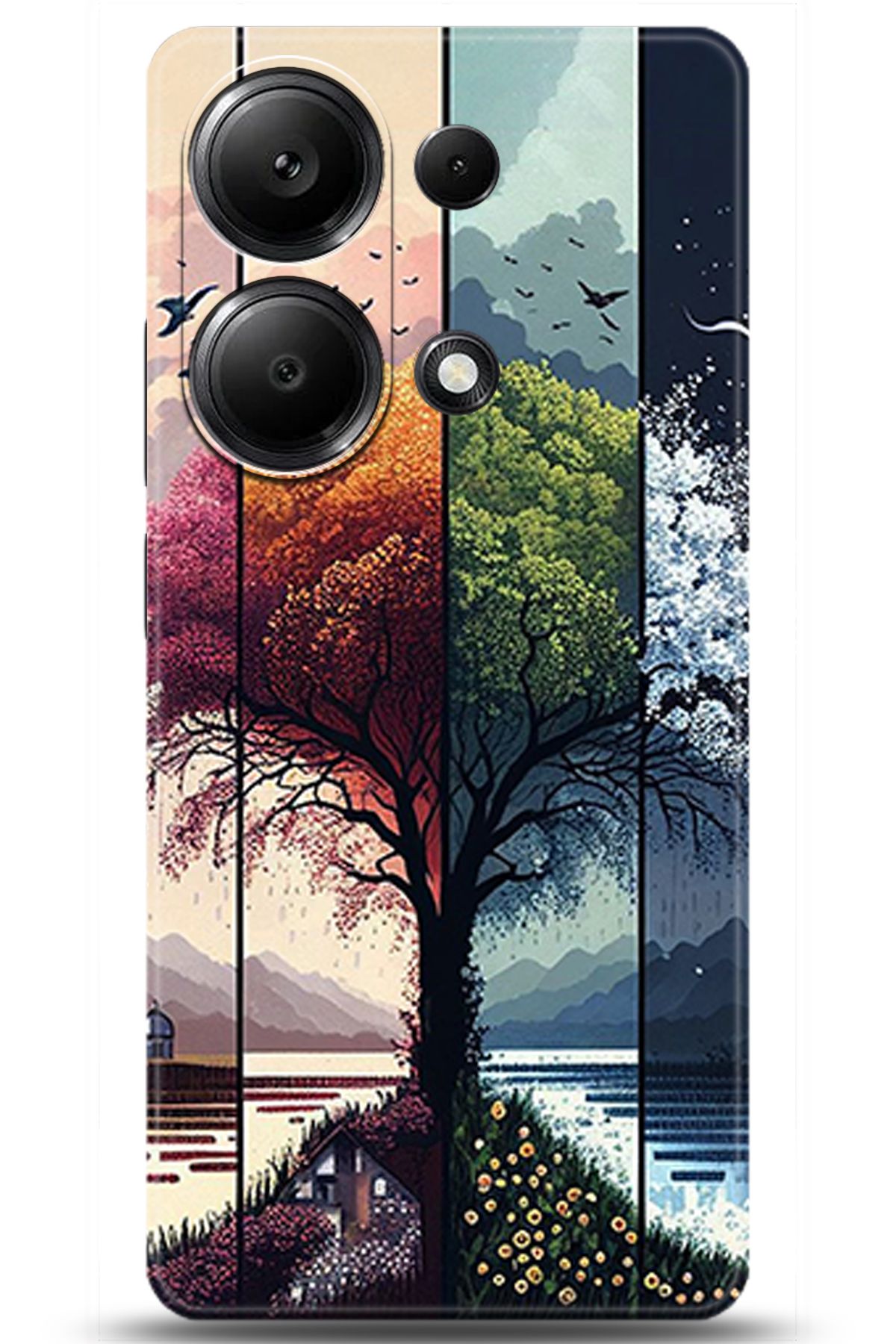 adveksiyon Xiaomi Redmi Note 13 Pro 4G Kılıf HD Baskılı Kılıf - Central Anatolia Series 5369