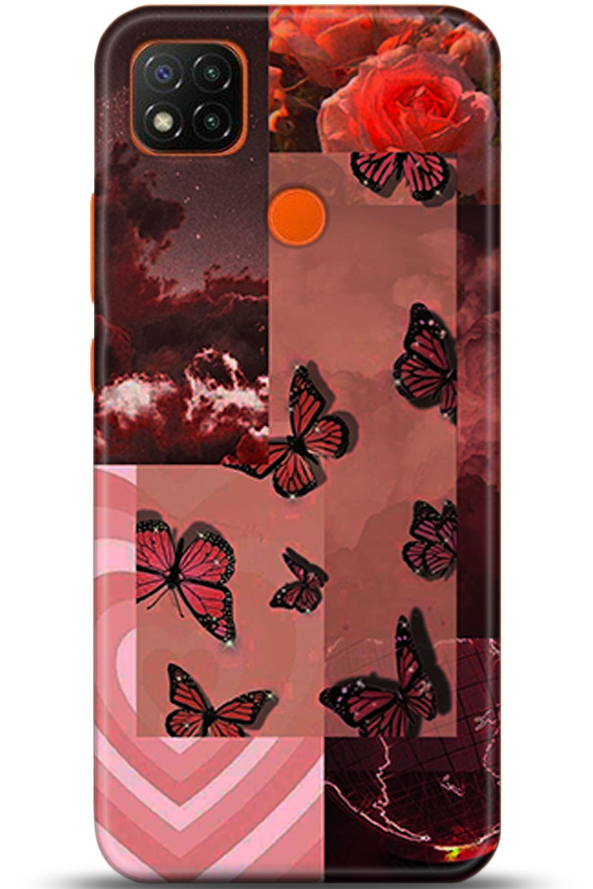 adveksiyon Xiaomi Redmi 9C Kılıf HD Baskılı Kılıf - Central Anatolia Series 5408