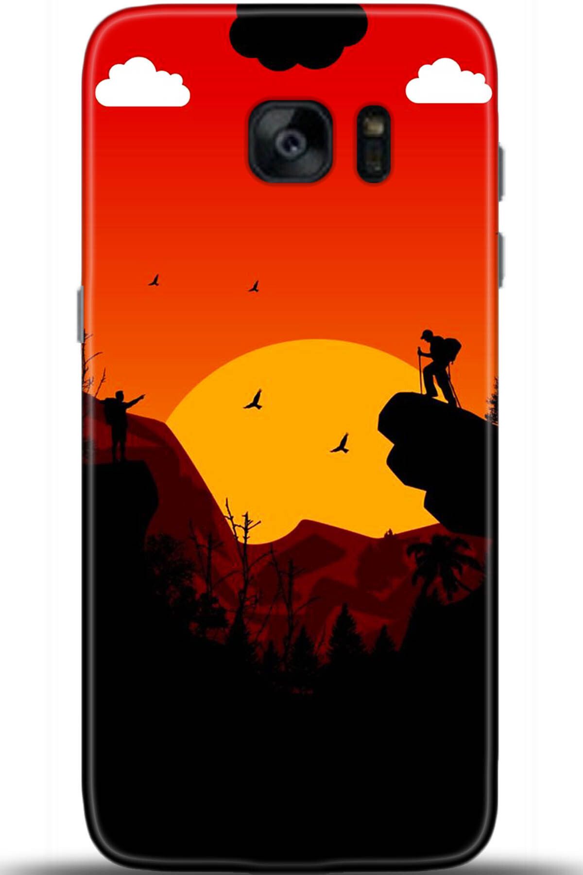 adveksiyon Samsung Galaxy S7 Edge Kılıf HD Baskılı Kılıf - Central Anatolia Series 5407