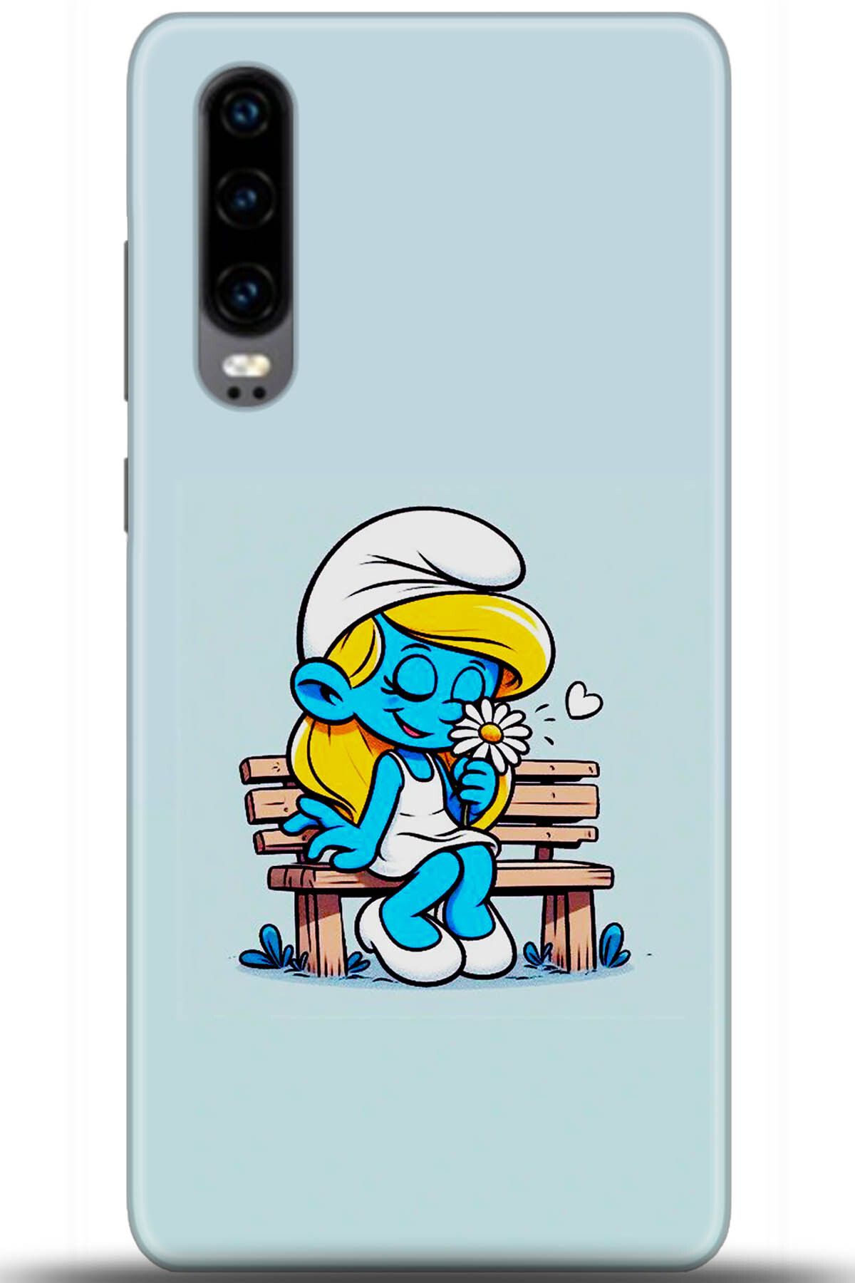 adveksiyon Huawei P30 Kılıf HD Baskılı Kılıf - Central Anatolia Series 5402