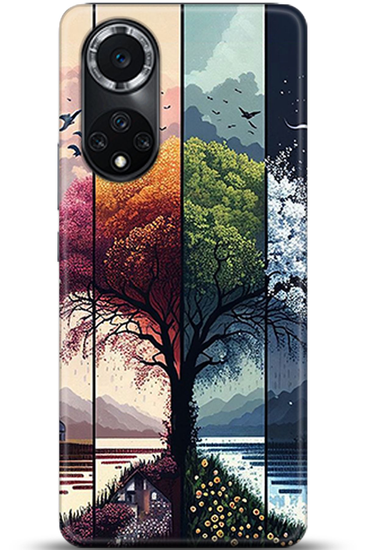 adveksiyon Huawei Nova 9 SE Kılıf HD Baskılı Kılıf - Central Anatolia Series 5369
