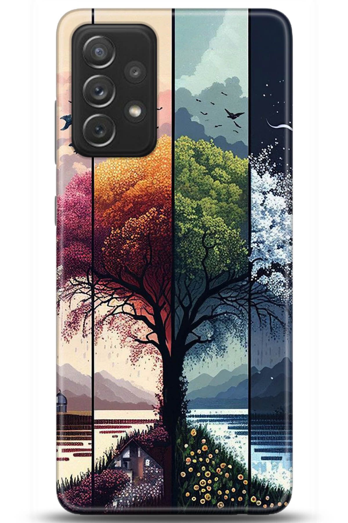 adveksiyon Samsung Galaxy A52S 5G Kılıf HD Baskılı Kılıf - Central Anatolia Series 5369