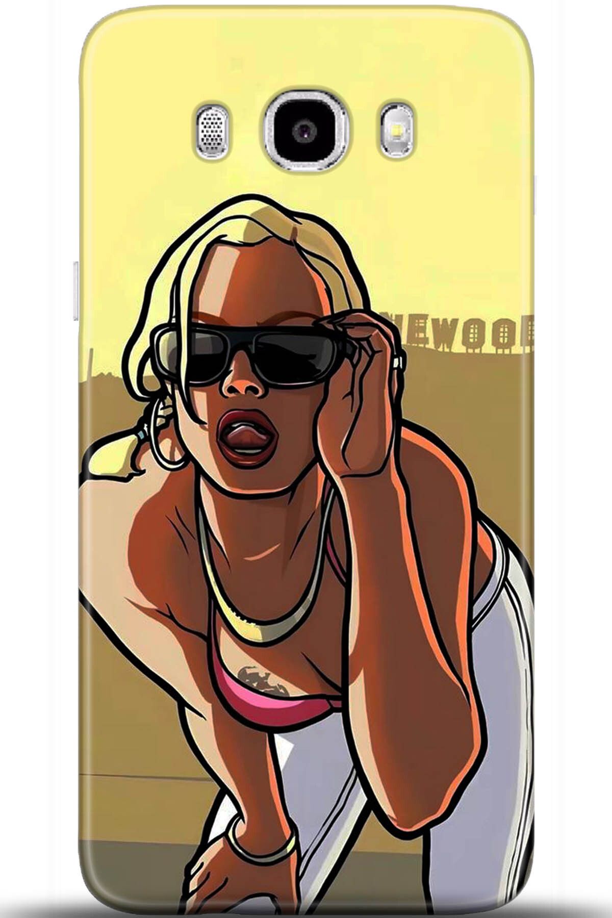 adveksiyon Samsung Galaxy J7 2016 Kılıf HD Baskılı Kılıf - Central Anatolia Series 5412