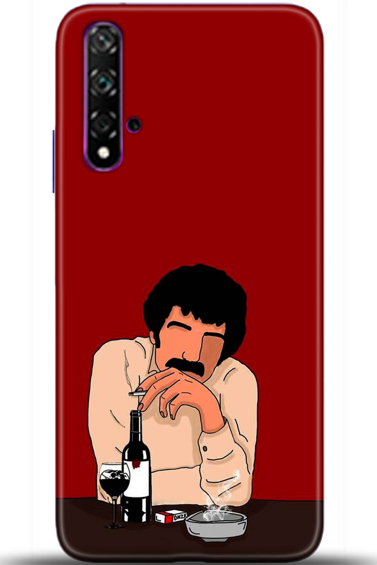 adveksiyon Huawei Nova 5T Kılıf HD Baskılı Kılıf - Central Anatolia Series 5396