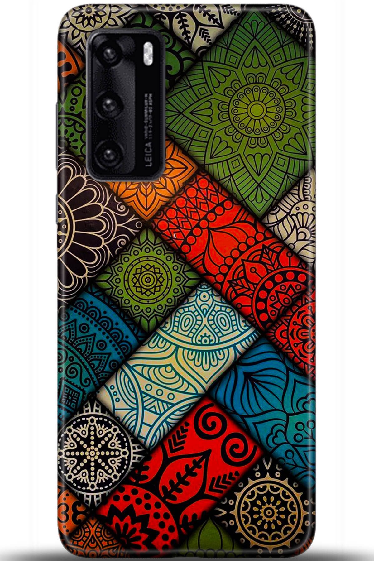 adveksiyon Huawei P40 Kılıf HD Baskılı Kılıf - Central Anatolia Series 5401
