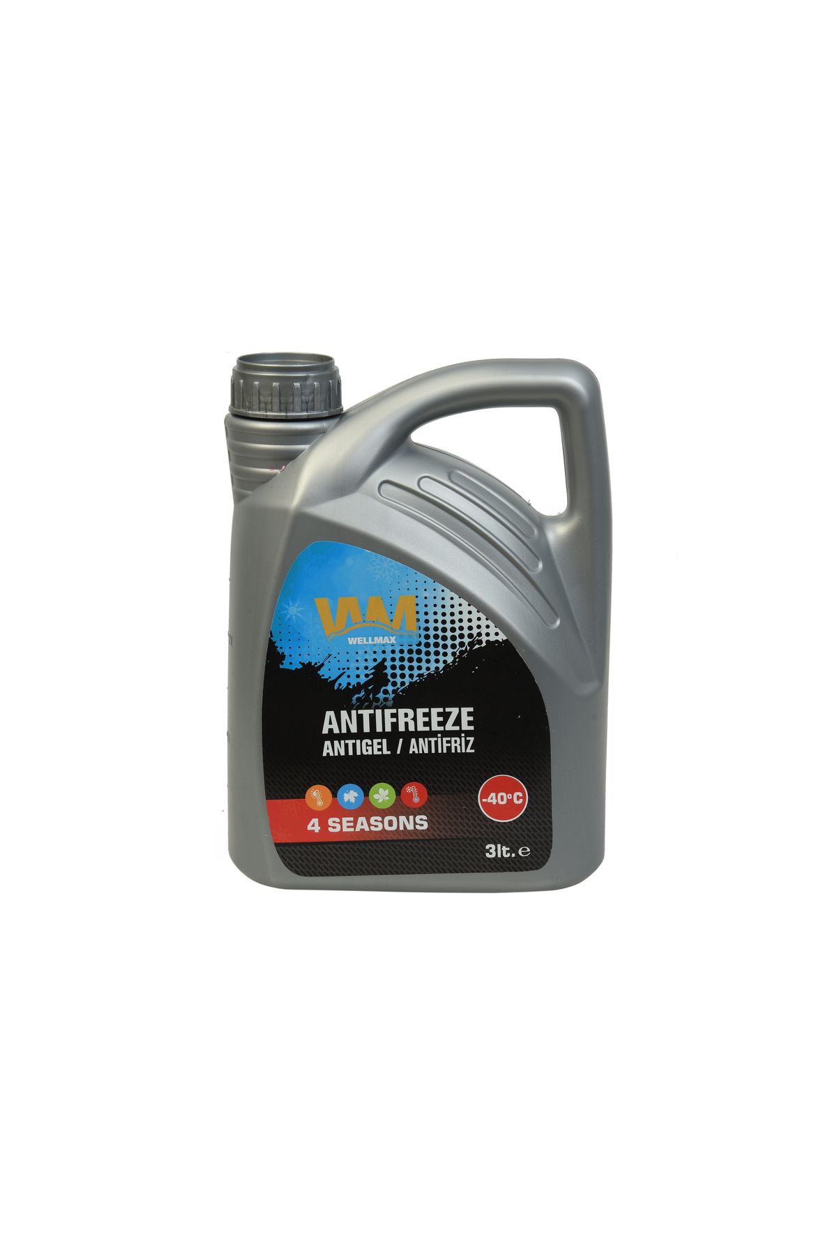 Wellmax Kırmızı Antifriz 3 Lt -40 Derece