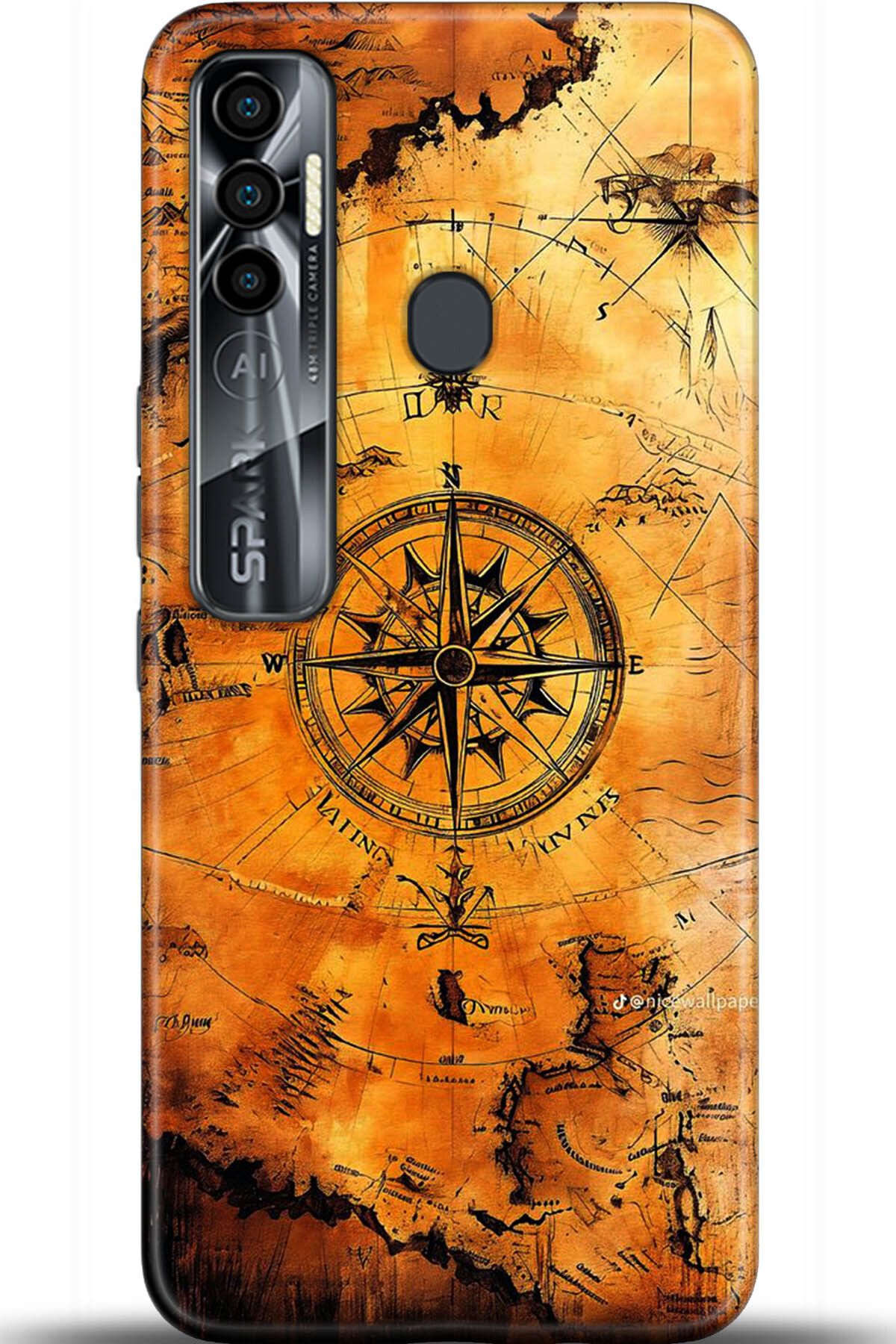 TECNO Spark 7 Pro Kılıf HD Baskılı Kılıf - Central Anatolia Series 5383