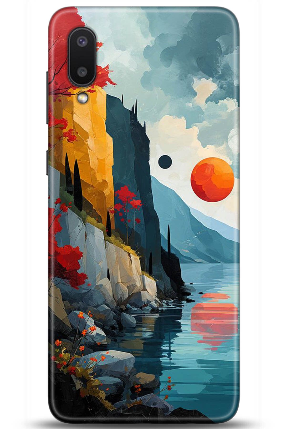 adveksiyon Samsung Galaxy A02 Kılıf HD Baskılı Kılıf - Central Anatolia Series 5368