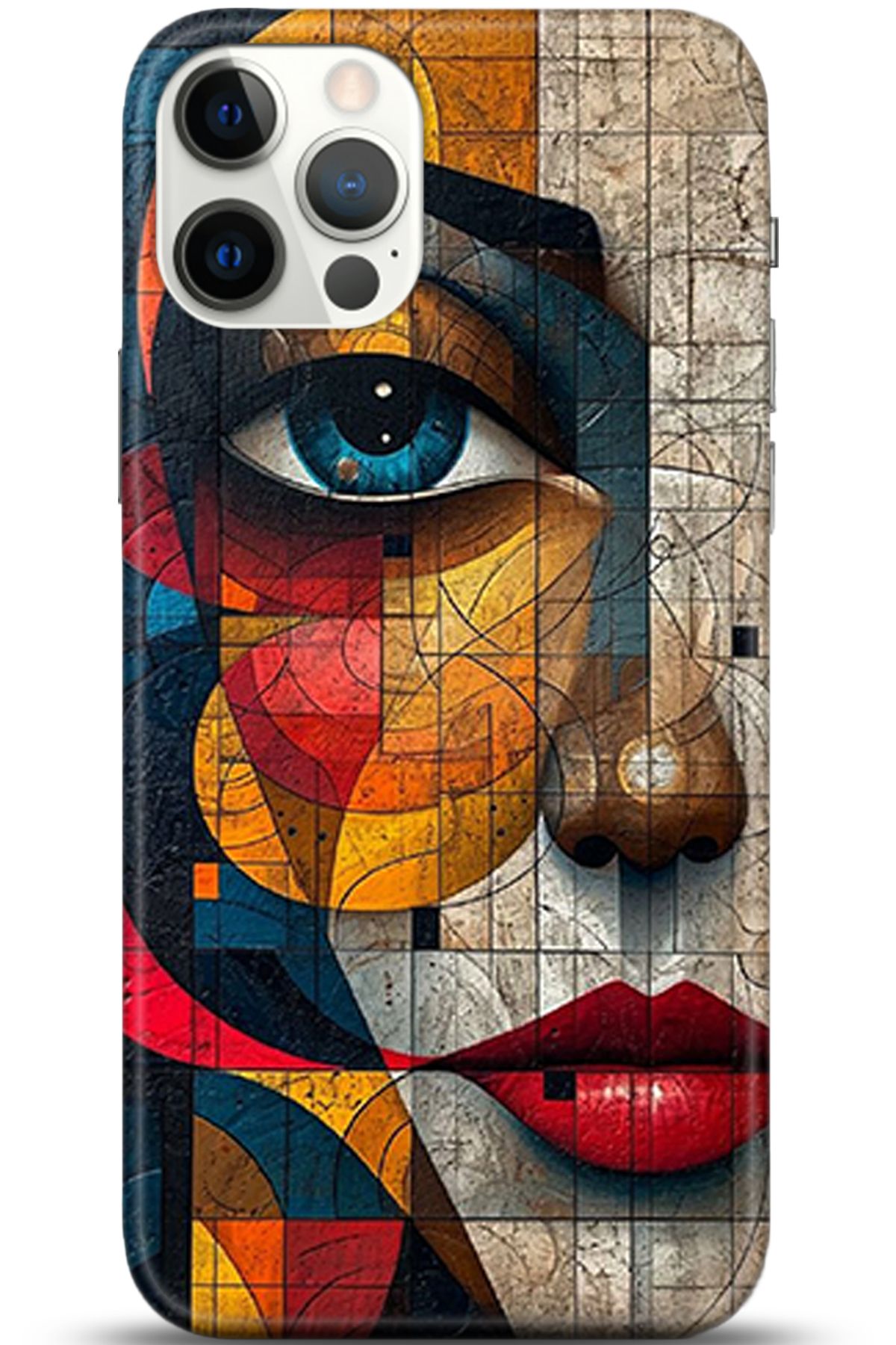adveksiyon Apple iPhone 12 Pro Max Kılıf HD Baskılı Kılıf - Central Anatolia Series 5366