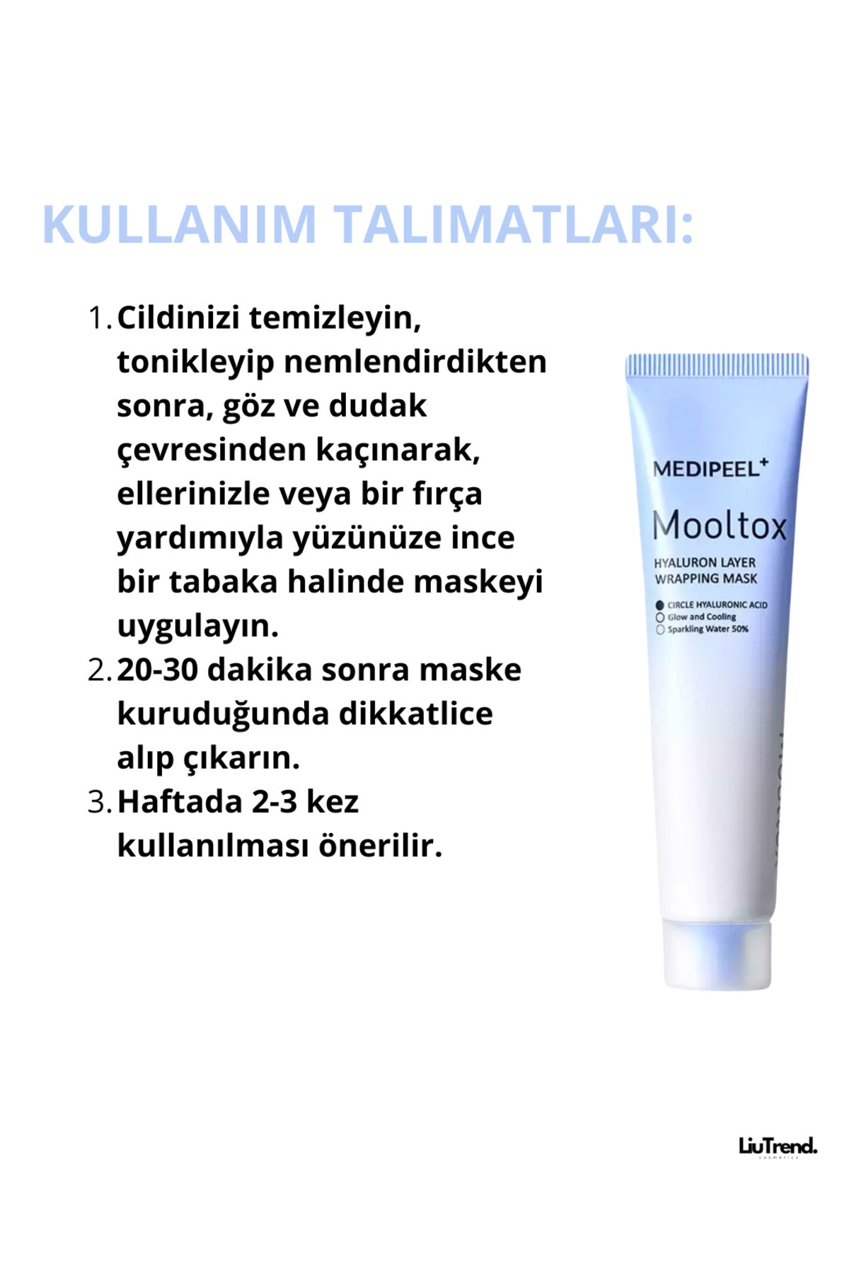 Medipeel-Mooltox Hyaluron Layer Medi-Peel 70 ml Wrapping Mask - Lifting Effect Cooling Film 5