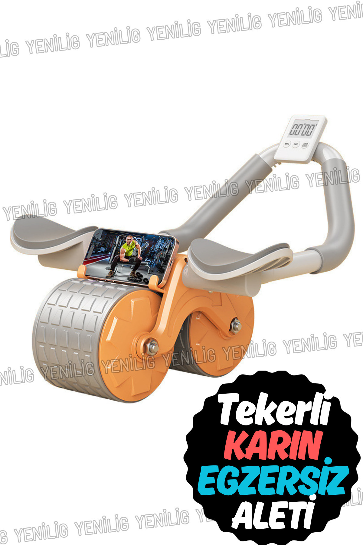 Yenilig Evde ve Spor Salonunda Kullanılabilir AB Roller – Etkili Karın Kasları Antrenmanı