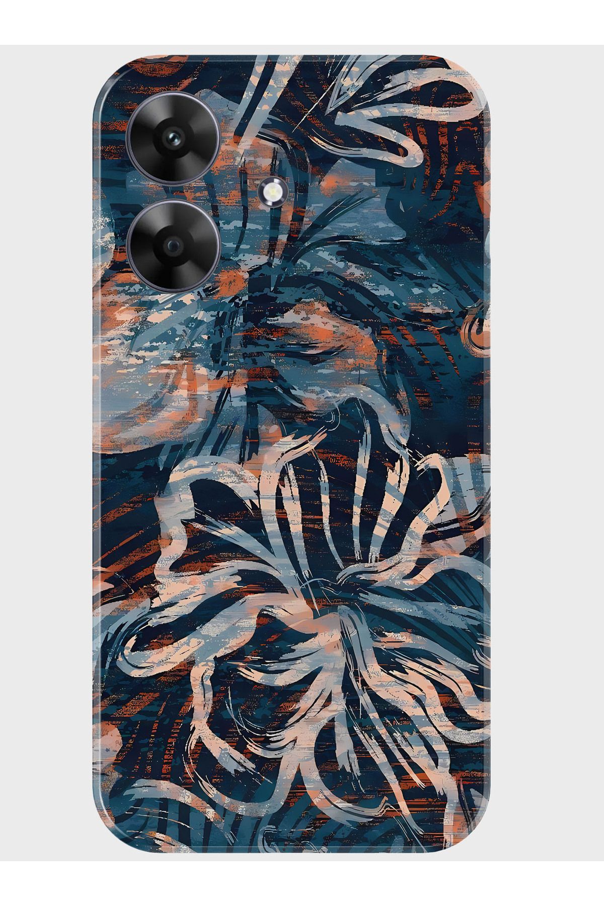 realme Note 60 Kılıf Baskılı Silikon Kapak - 47