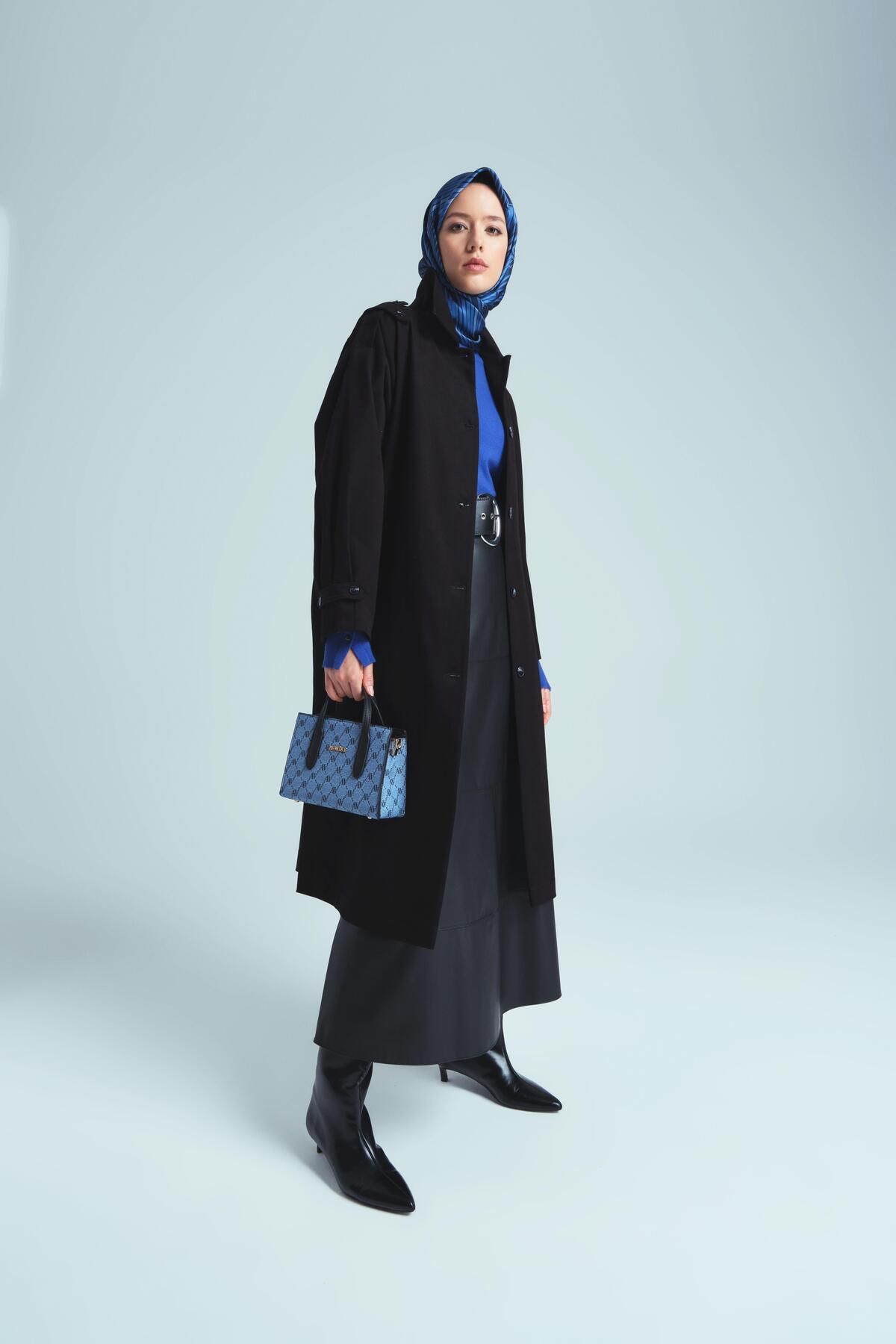 شنل نخی نیم آستر 24k7516 مشکی Armine