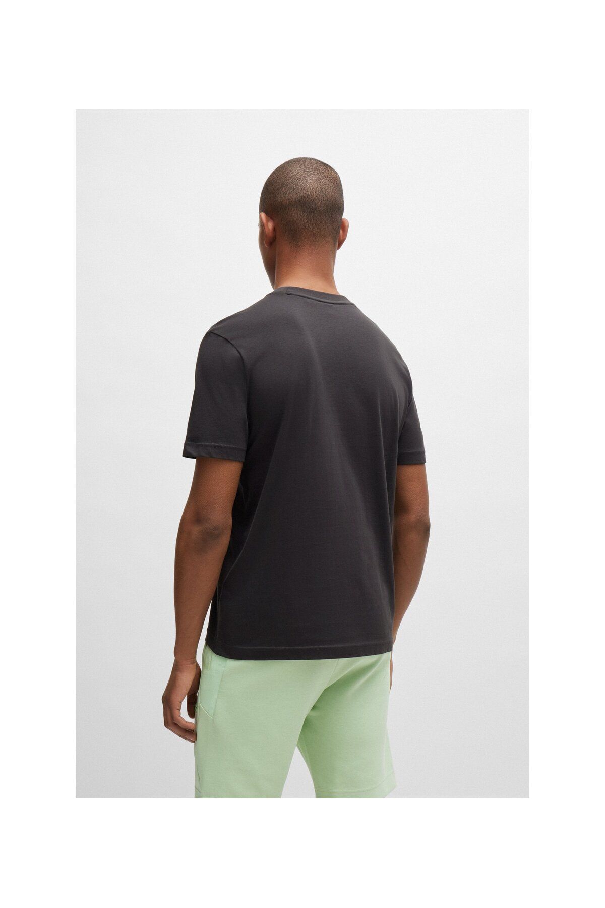 تی شرت مردانه پارچه پنبه ای با الگوی T SHIRT BOSS