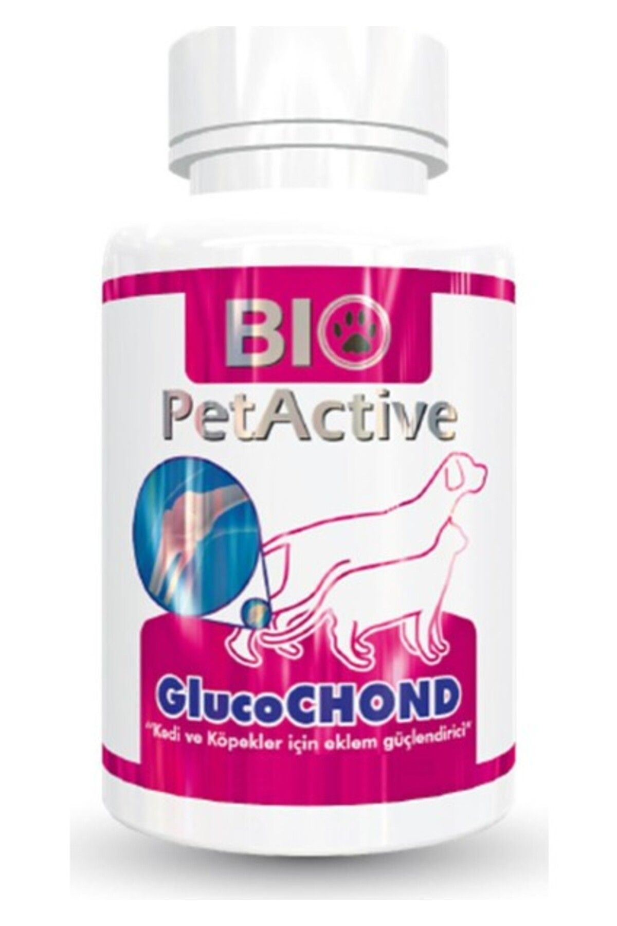 BİO ACTİVE Bio Pet Active Pet Active Glucochond Kedi Köpek İçin Tablet 60 Adet