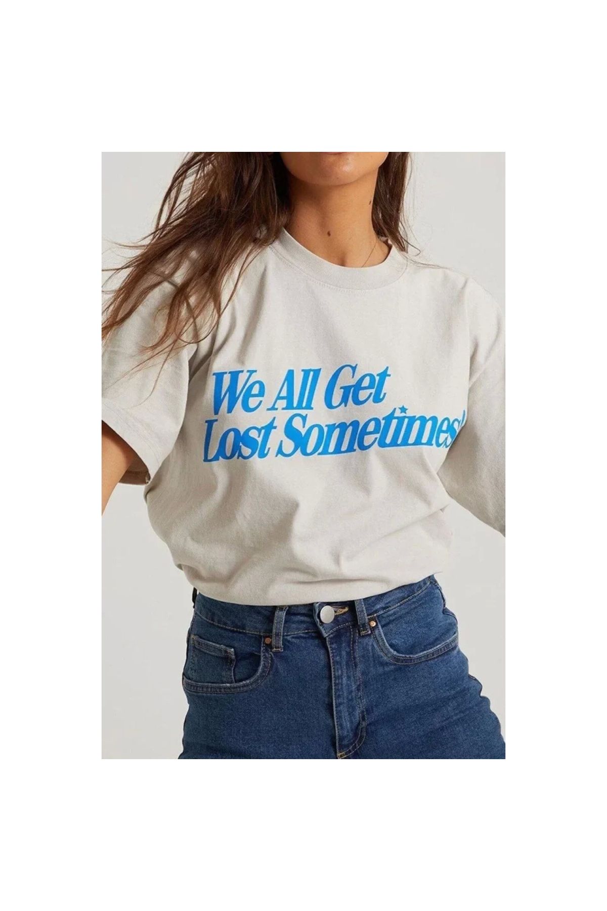 Narnuga Unisex Baskılı Oversize TShirt
