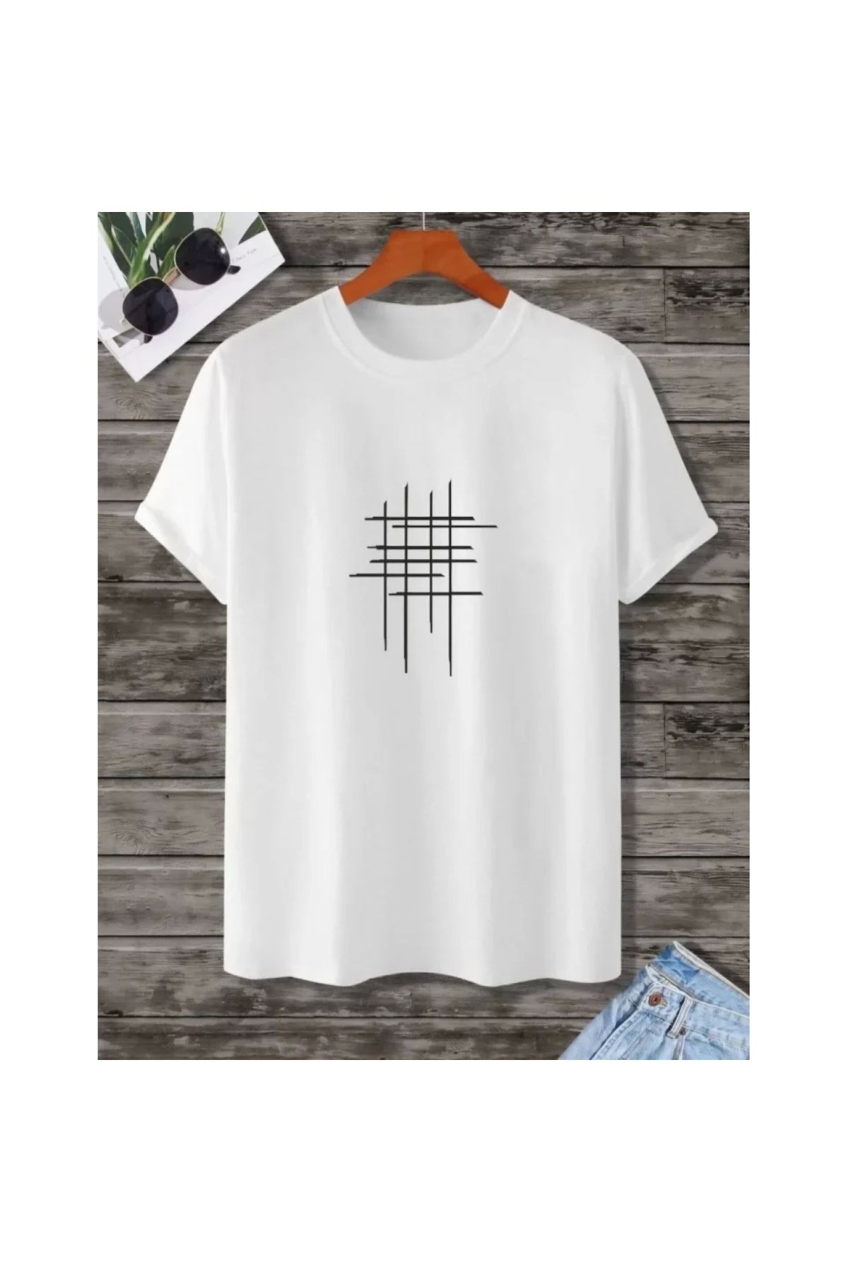 Narnuga Unisex Baskılı Oversize TShirt