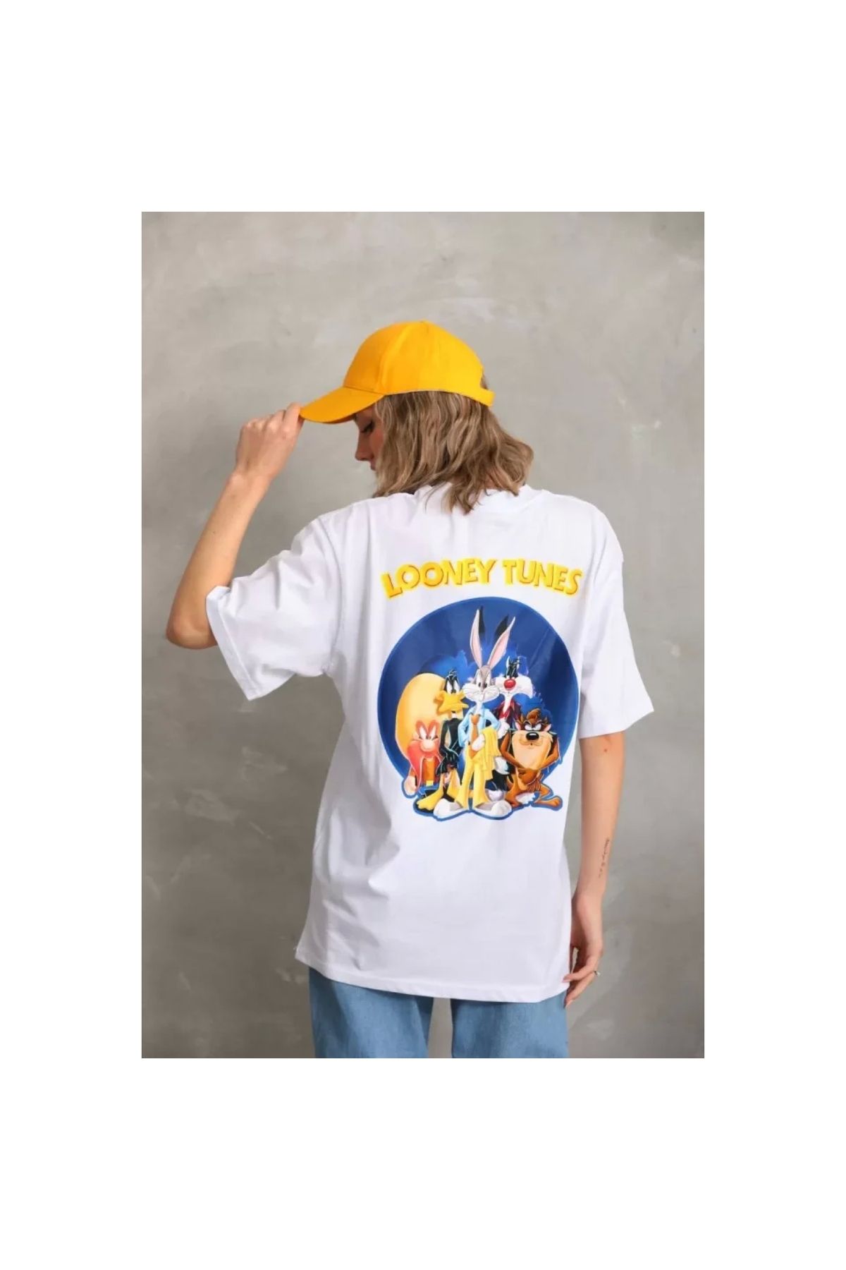 Narnuga Unisex Baskılı Oversize TShirt