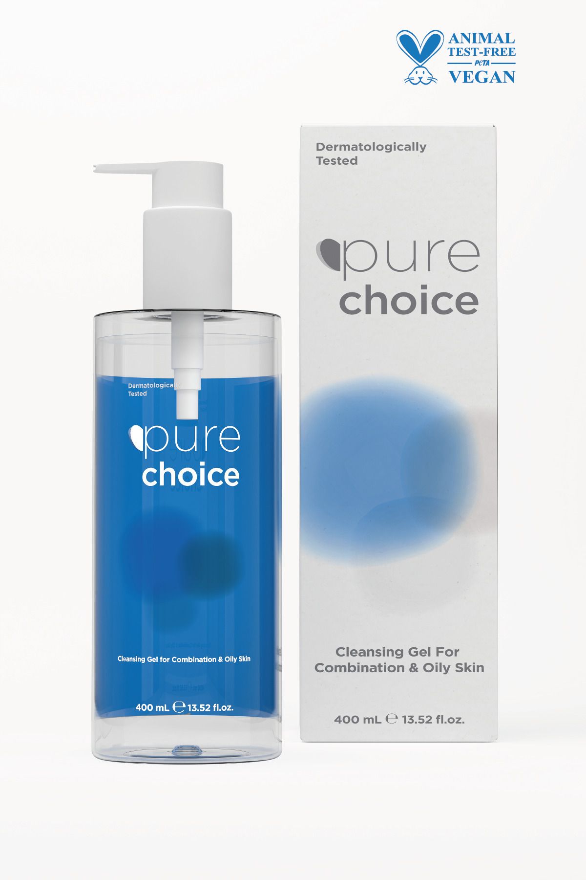 Pure Choice-Facial Cleansing Gel for Combination and Oily Skin 400 ML 3