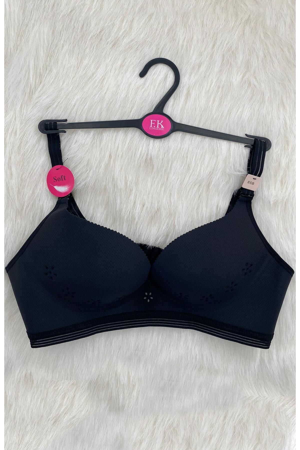 DoDe Flora-Laser Cut Supportless No Underwire Soft Bra F.K. 1205 3
