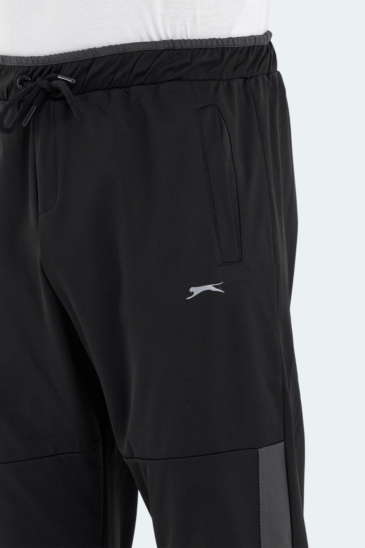 Slazenger-بنطال رياضي أكسفورد للرجال - أسود St10pe115-500s 5