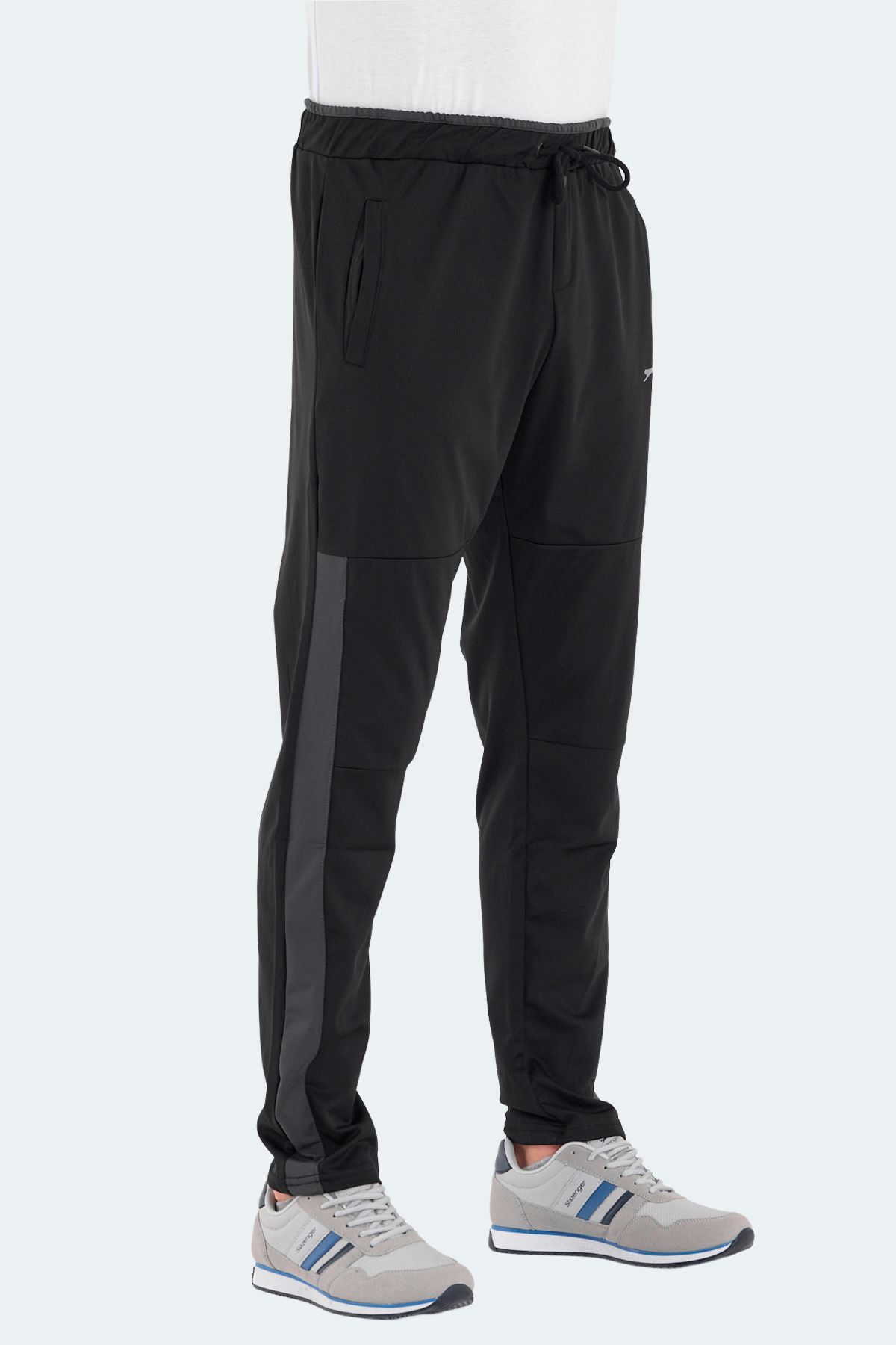 Slazenger-بنطال رياضي أكسفورد للرجال - أسود St10pe115-500s 3