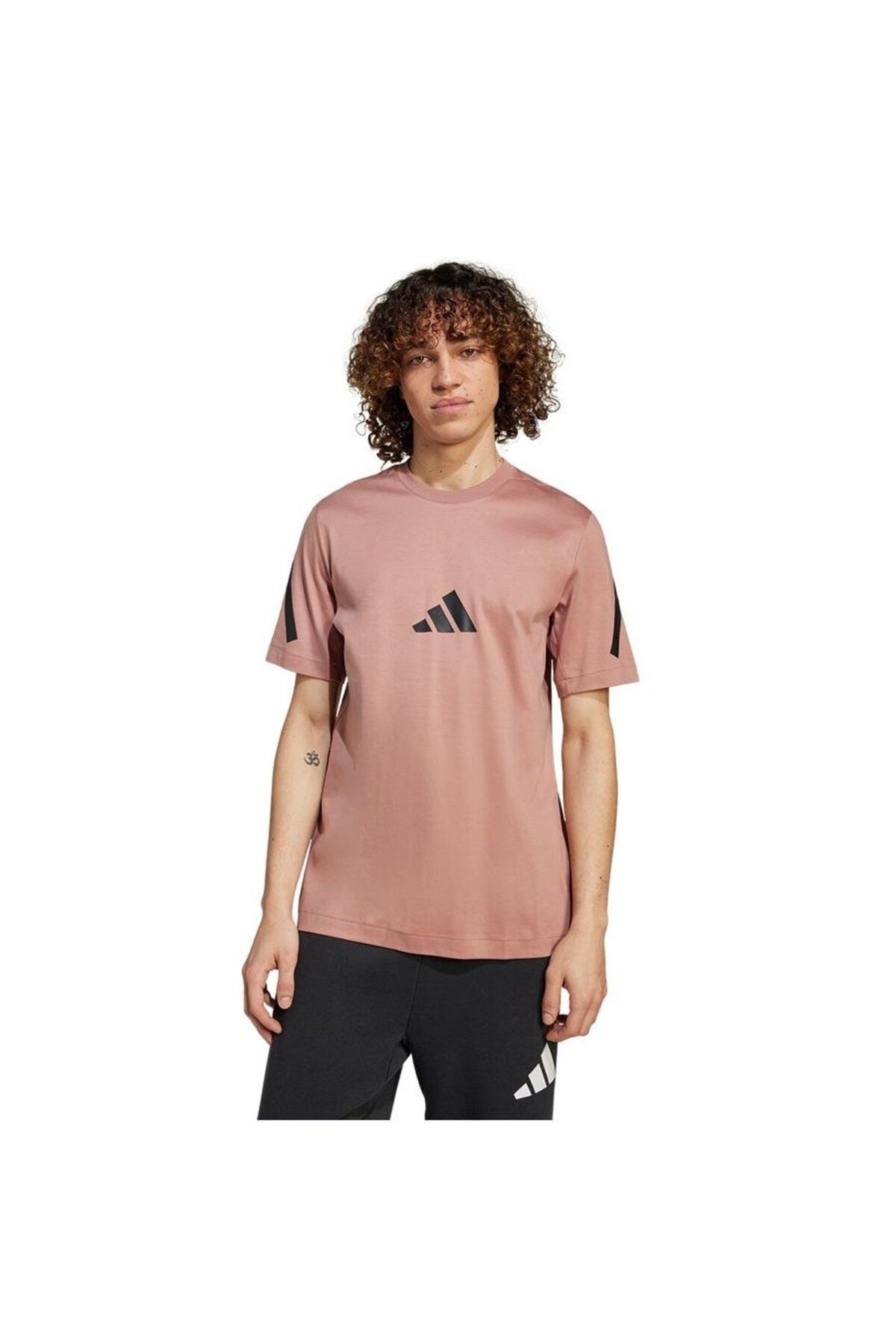 adidas-Pink Women's T-Shirt - m Z.N.E. Tee Jc7919 2