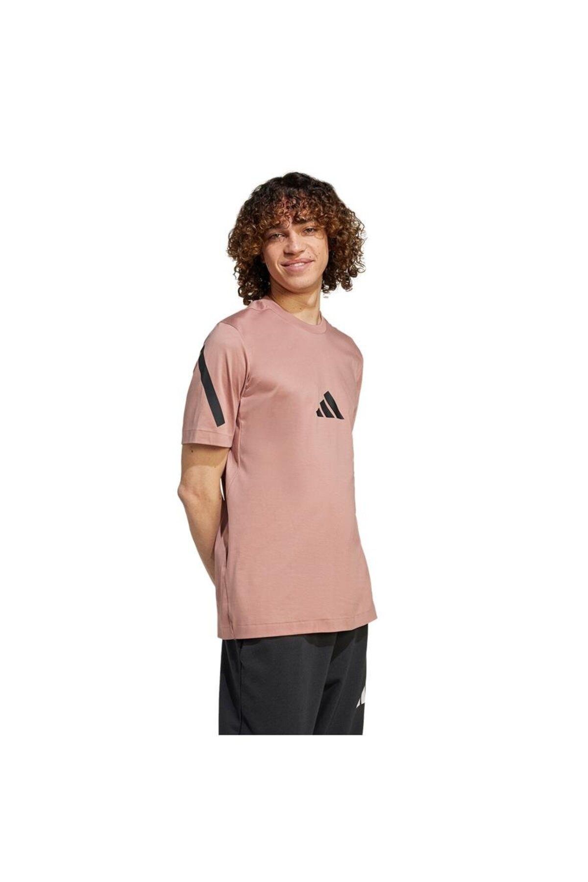 adidas-Pink Women's T-Shirt - m Z.N.E. Tee Jc7919 4