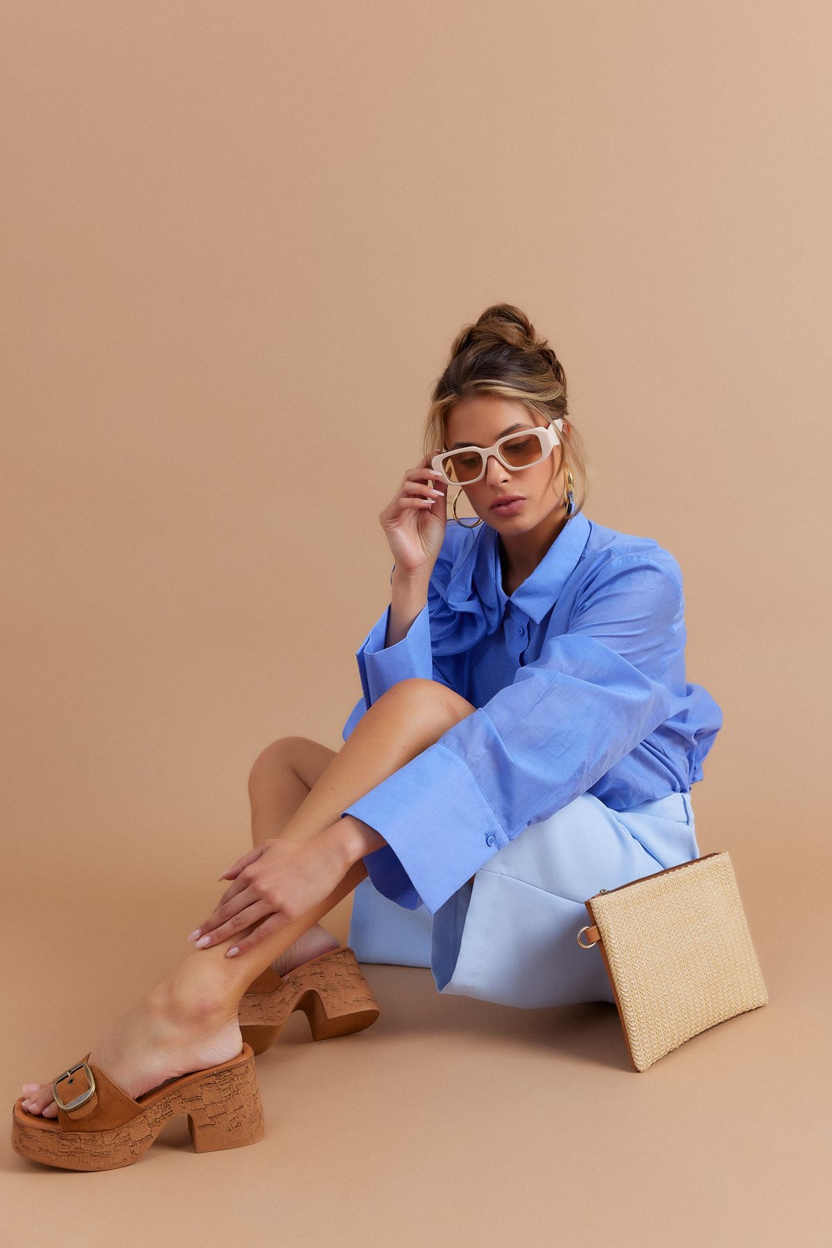 کیف پورتفولیو و کلچ نود زنانه کیسه کلاچ نی پاریس اورجینال Capone Outfitters