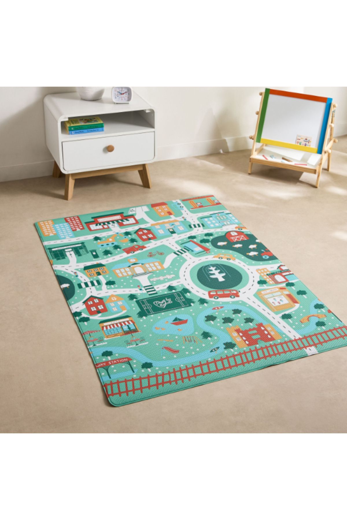 Home Box-Mystify Down the Road Rectangular Mat 100x140 cm 1