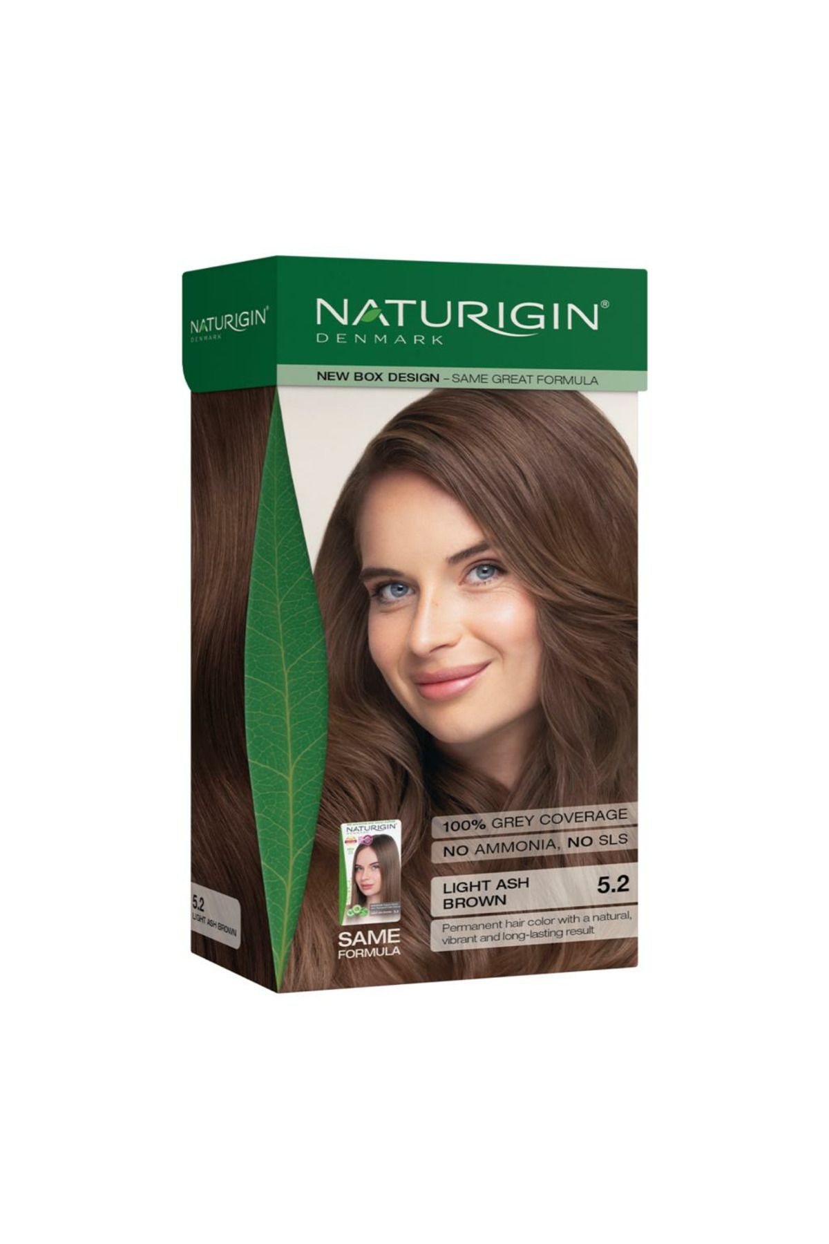 رنگ مو با مواد ارگانیک 5.2 رنگ خاکستری روشن Naturigin