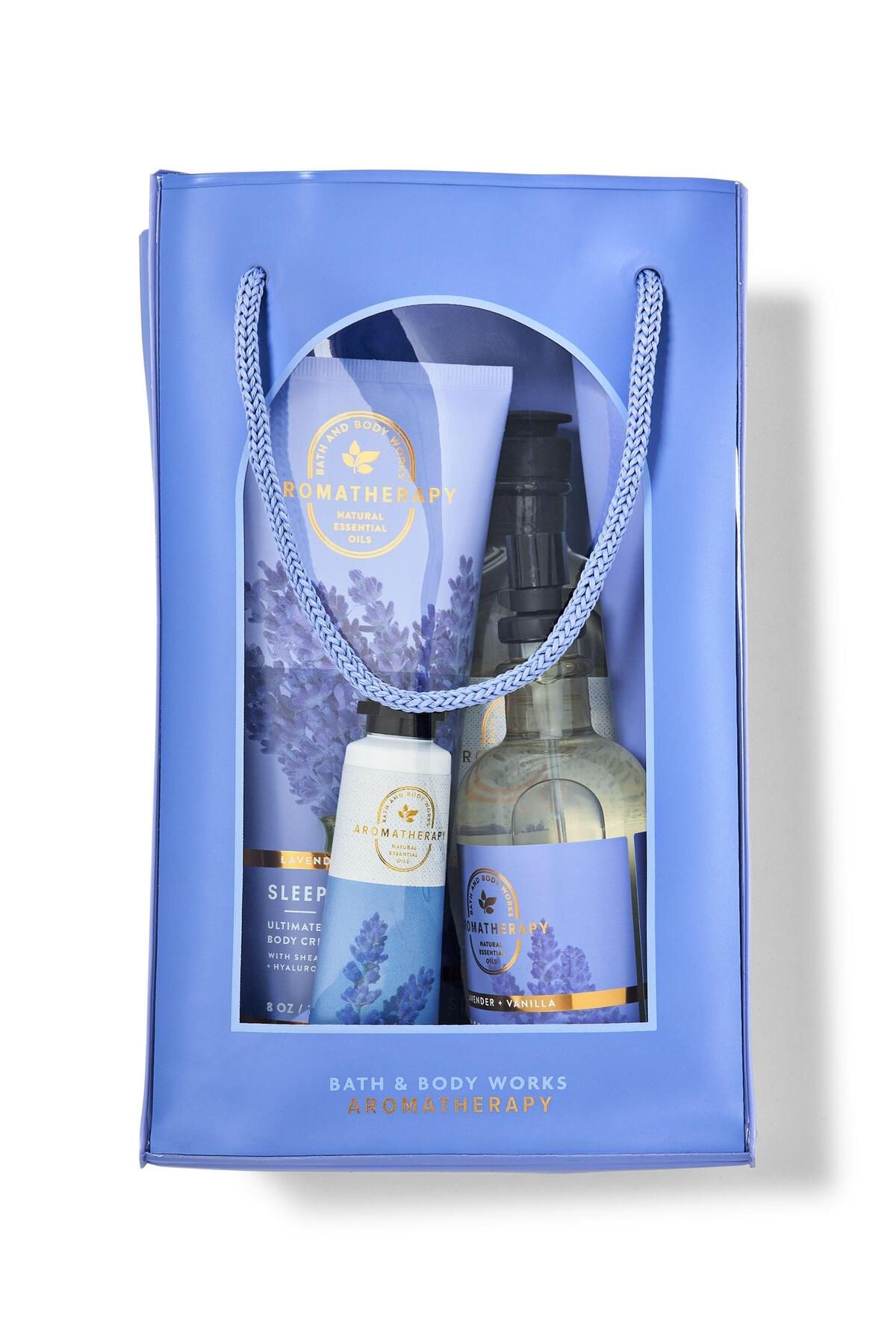 ست هدیه وانیلی اسطوخودوس Bath & Body Works