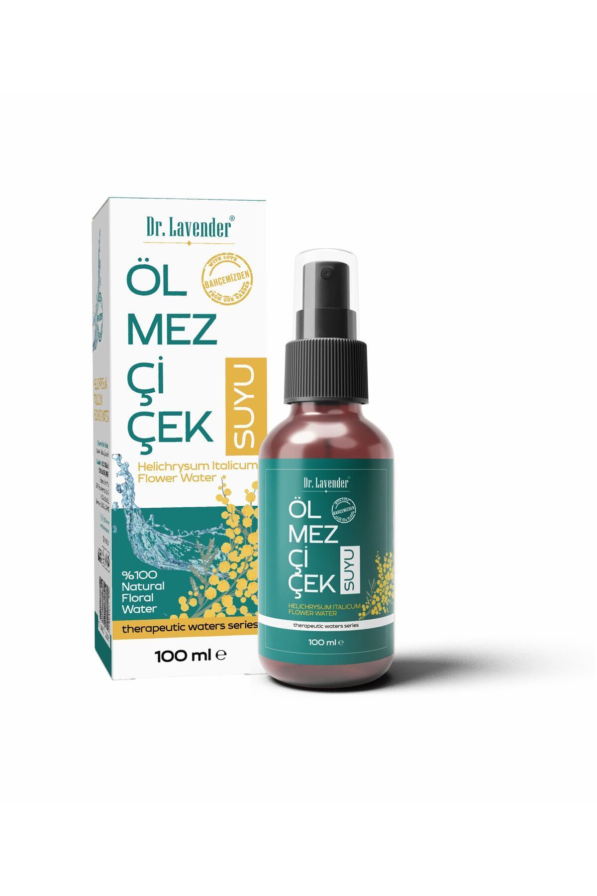 Ölmez Çiçek Suyu Cilt Bakım, Saç Bakım Altın Otu Suyu 100 ML — DR210308 — تصویر 3 از 7